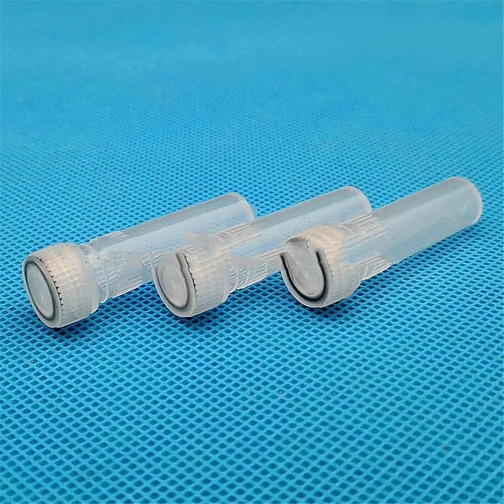 تجهیزات آزمایشگاهی 100 عدد 500 عدد لوله های پلاستیکی 2 میلی لیتری آزمایشگاهی لوله نمونه ته گرد با واشر (500 عدد) تجهیزات آزمایشگاهی 100 عدد 500 عدد لوله های پلاستیکی 2 میلی لیتری آزمایشگاهی لوله نمونه ته گرد با واشر (500 عدد)