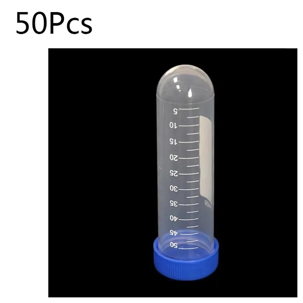 لوله های آزمایشگاهی شیشه ای 50 عددی با ته گرد و درب پیچی پلاستیکی مدرج 50ML/15ML/10ML (15ml-50 عدد) لوله های آزمایشگاهی شیشه ای 50 عددی با ته گرد و درب پیچی پلاستیکی مدرج 50ML/15ML/10ML (15ml-50 عدد)