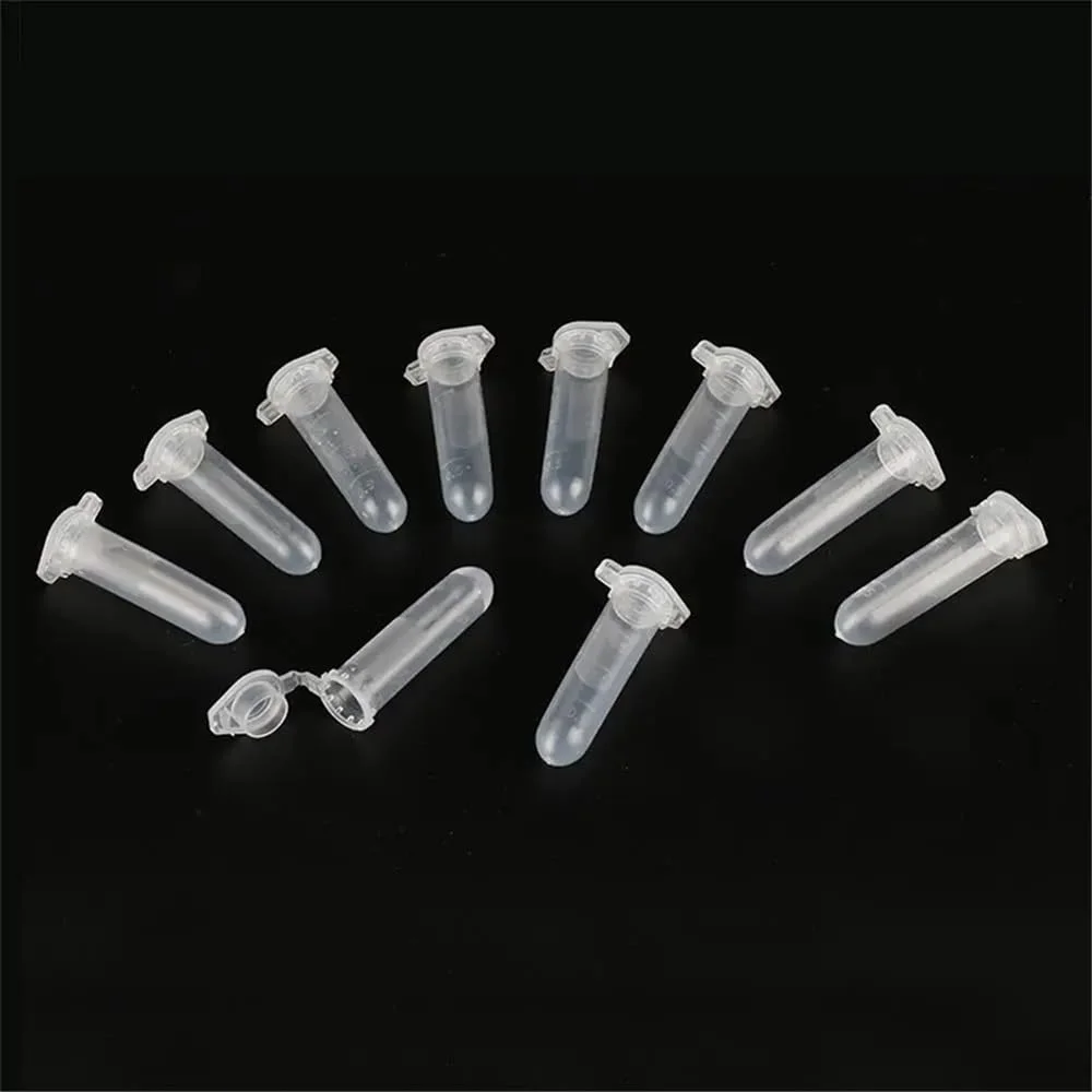 لوله سانتریفیوژ درب دار پلاستیکی 2 میلی لیتری، 50 عددی، ویال نمونه، تجهیزات آزمایشگاهی لوله سانتریفیوژ درب دار پلاستیکی 2 میلی لیتری، 50 عددی، ویال نمونه، تجهیزات آزمایشگاهی