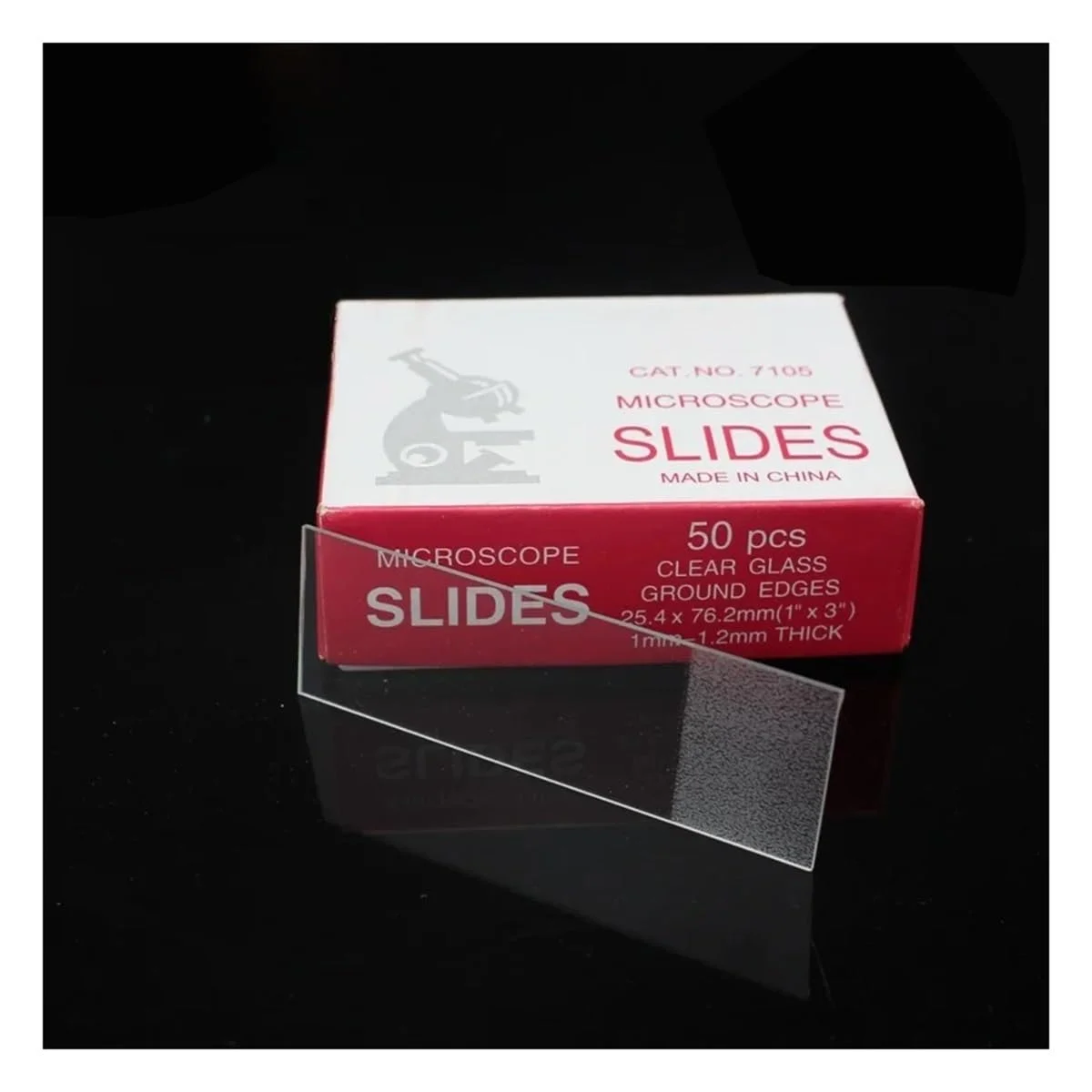 لوازم شیشه ای آزمایشگاهی 50 عددی اسلایدهای میکروسکوپ 7105 شیشه ای لبه های سنگ خورده تجهیزات آزمایشگاهی لوازم شیشه ای آزمایشگاهی 50 عددی اسلایدهای میکروسکوپ 7105 شیشه ای لبه های سنگ خورده تجهیزات آزمایشگاهی