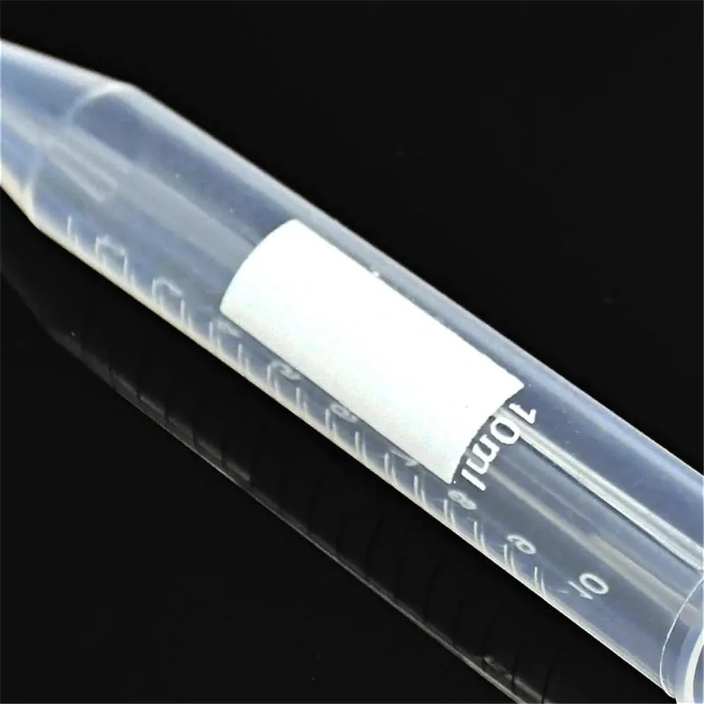 لوازم آزمایشگاهی شیشه ای 100 عدد در بسته لوله سانتریفیوژ 10 میلی لیتری لوله پلاستیکی با مقیاس شفاف نوک ته لوله نمونه با پوشش پیچی لوازم آزمایشگاهی شیشه ای 100 عدد در بسته لوله سانتریفیوژ 10 میلی لیتری لوله پلاستیکی با مقیاس شفاف نوک ته لوله نمونه با پوشش پیچی