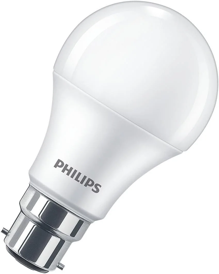 لامپ ال ای دی فیلیپس B22، GLS، 4.2 وات، 470 لومن، نور سفید گرم 2700K - بسته 6 عددی