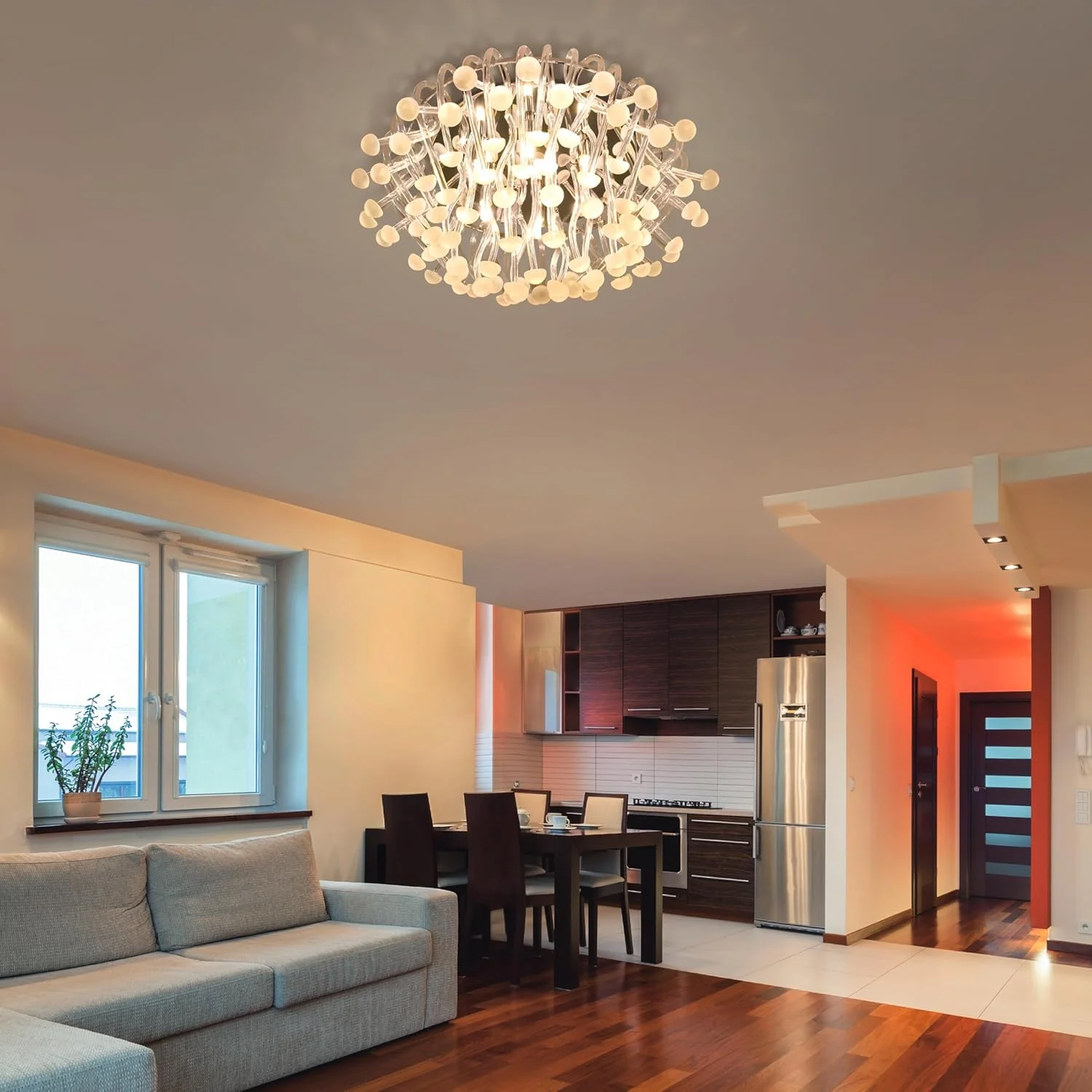 لامپ ال ای دی استاندارد فیلیپس، جایگزین هالوژن 40 وات، پایه G9، نور سفید گرم 2700 کلوین، بسته 6 عددی، نسل جدید