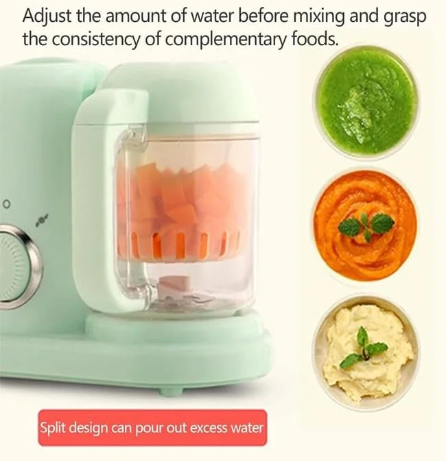 مخلوط کن و بخارپز برقی مکمل غذای کودک NKX