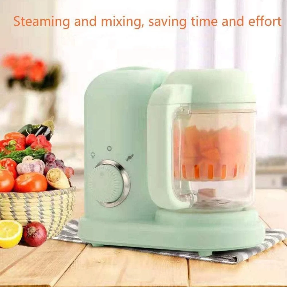 غذاساز کودک jjff - 3 در 1: پردازنده، مخلوط کن و پزنده غذای کودک - پخت و پز نرم با بخار - مینی سریع و بی صدا - تنوع غذایی برای کودک شما