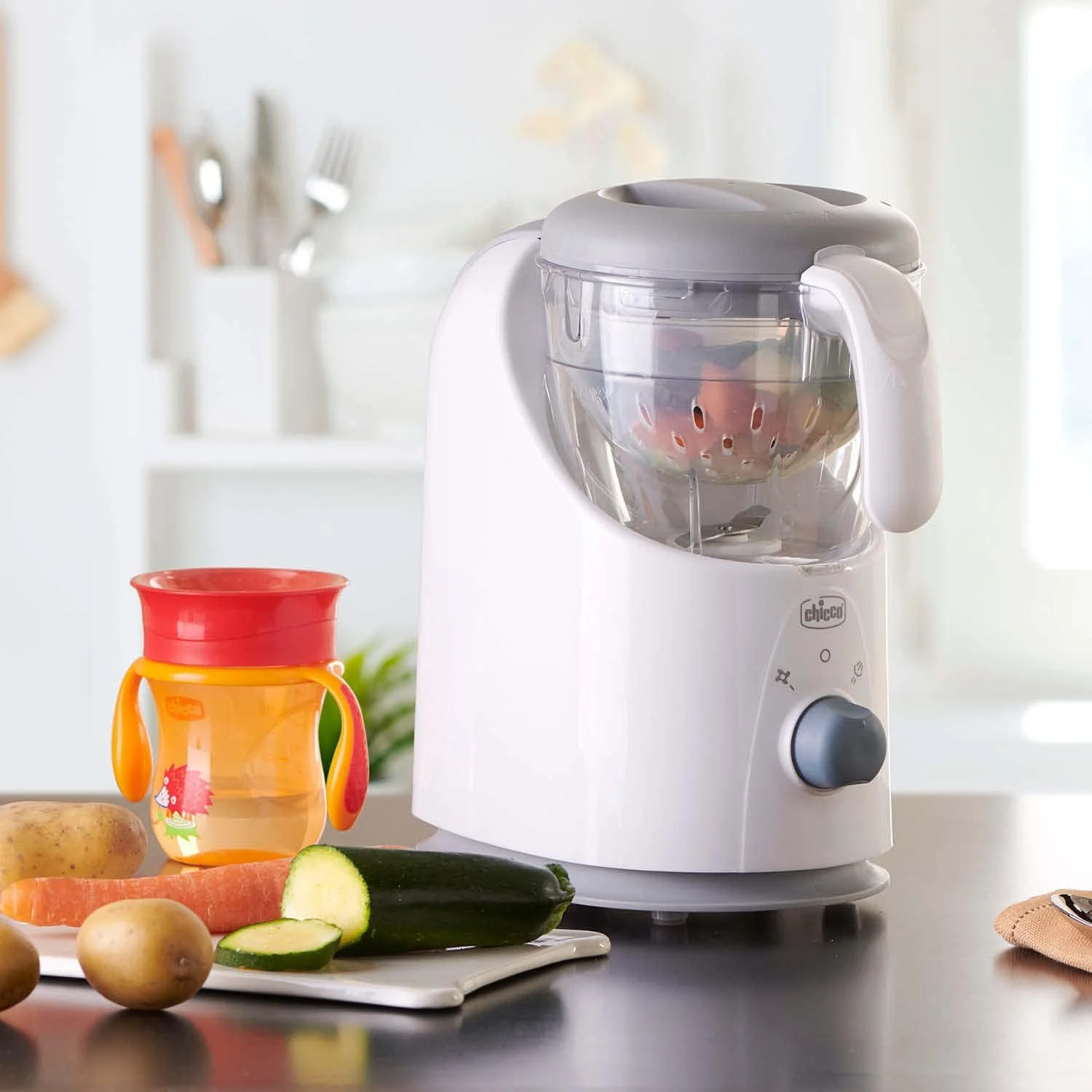 بخارپز کودک چیکو مدل Easy Meal (6 ماه به بالا) بخارپز کودک چیکو مدل Easy Meal (6 ماه به بالا)
