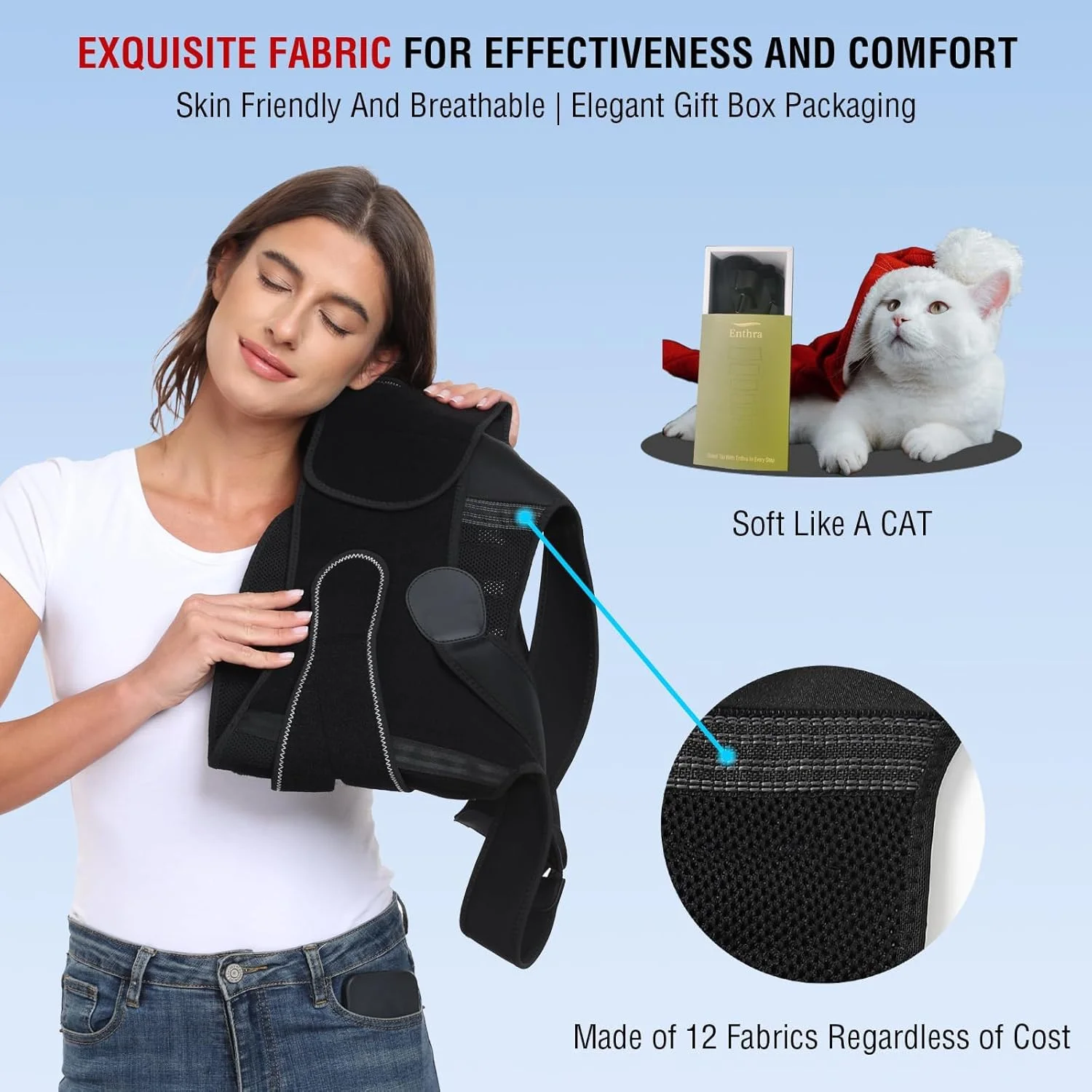 KASTWAVE کمربند طبی اصلاح کننده وضعیت بدن برای زنان و مردان، پشتیبانی از کمر، صاف کننده کمر با سیستم تراز عمودی ستون فقرات، تسکین درد کمر (M) KASTWAVE کمربند طبی اصلاح کننده وضعیت بدن برای زنان و مردان، پشتیبانی از کمر، صاف کننده کمر با سیستم تراز عمودی ستون فقرات، تسکین درد کمر (M)