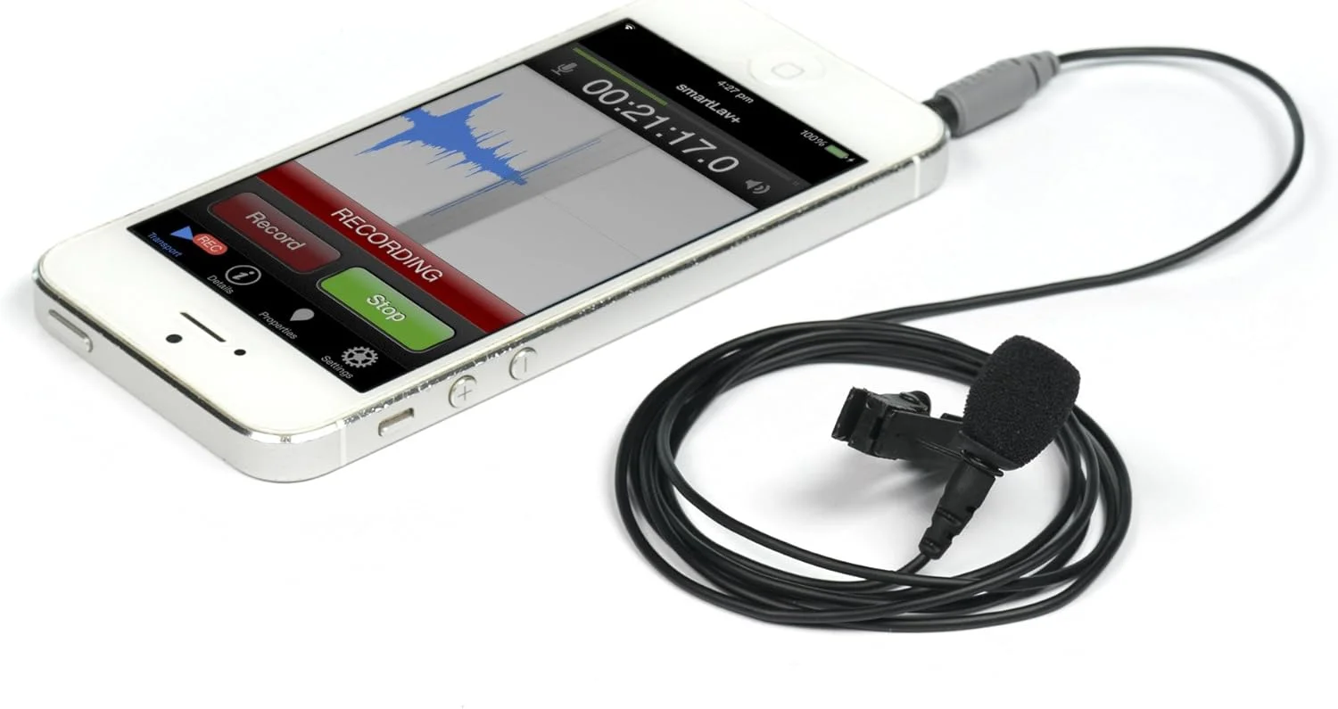 میکروفون یقه‌ای هوشمند RØDE SmartLav+ (بازسازی شده) با کانکتور TRRS برای پخش، فیلم‌سازی، تولید محتوا، ضبط صدا در محل و استودیو