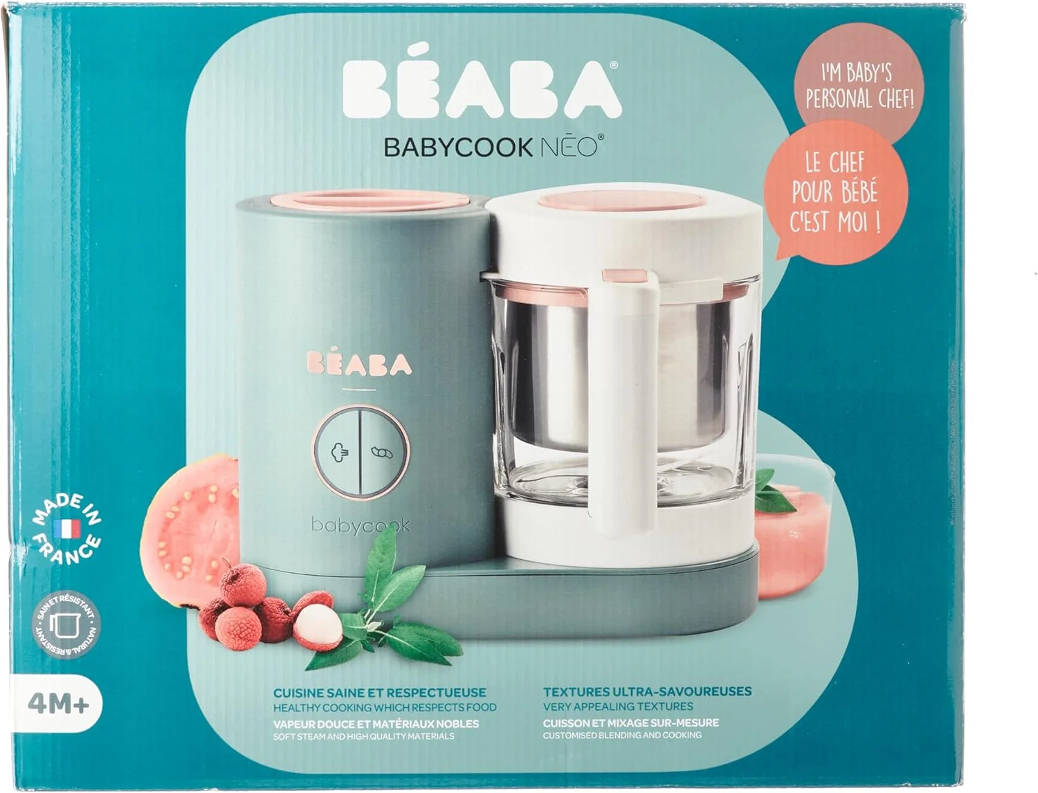 غذاساز کودک ب‌ا‌با Babycook Neo Eucalyptus