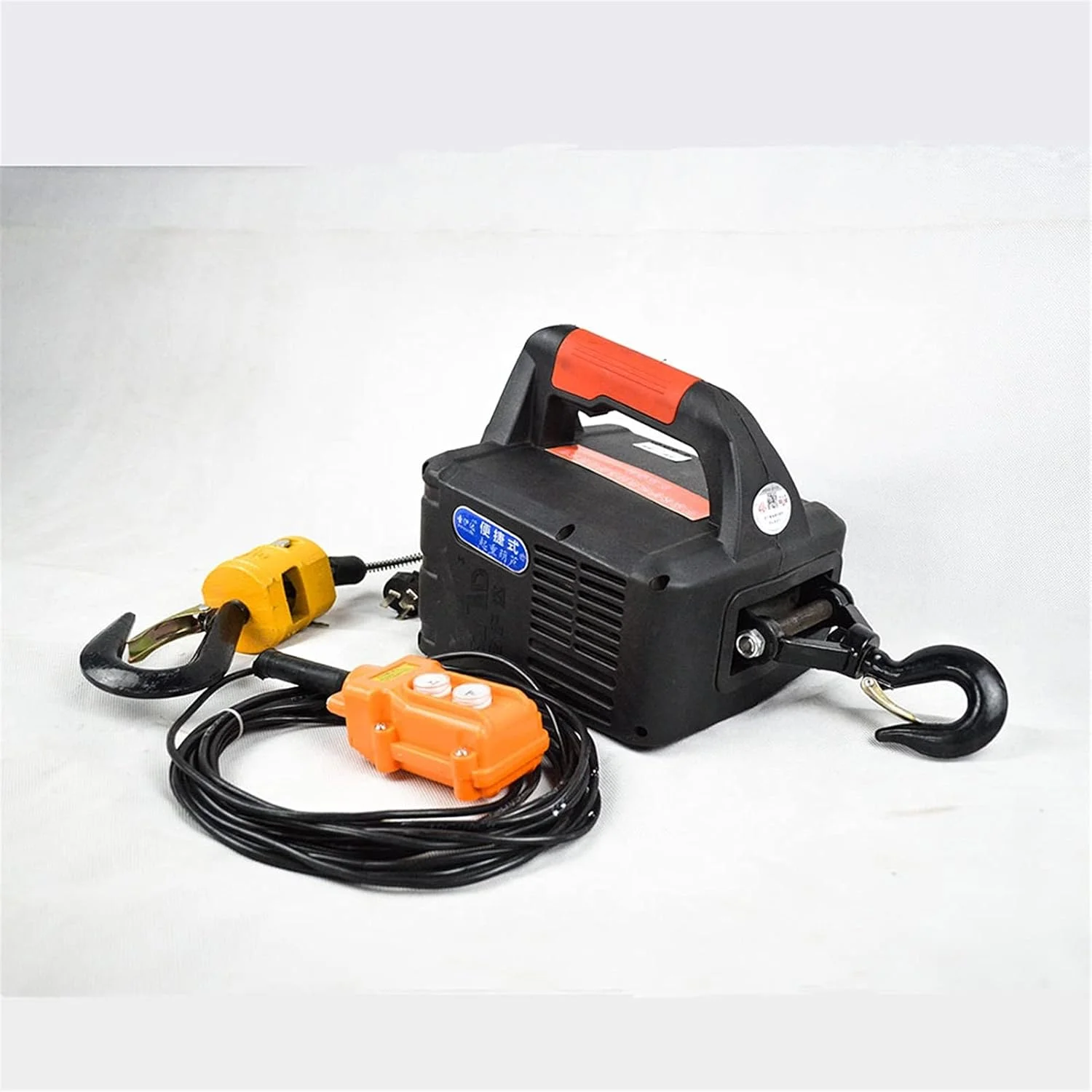 وینچ بالابر GZDZHP 500KG، بالابر برقی قابل حمل، وینچ برقی سیم بکسلی فولادی، وینچ بالابر 3 در 1 (رنگ: دستی 7.6 متری) وینچ بالابر GZDZHP 500KG، بالابر برقی قابل حمل، وینچ برقی سیم بکسلی فولادی، وینچ بالابر 3 در 1 (رنگ: دستی 7.6 متری)