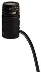 میکروفون یقه ای کندانسر کاردیود Shure WL185 با کانکتور TA4F/TQG برای استفاده با سیستم های بی سیم Shure، مشکی میکروفون یقه ای کندانسر کاردیود Shure WL185 با کانکتور TA4F/TQG برای استفاده با سیستم های بی سیم Shure، مشکی