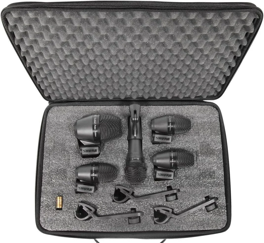 کیت میکروفون درام 5 تکه Shure PGADRUMKIT5 کیت میکروفون درام 5 تکه Shure PGADRUMKIT5