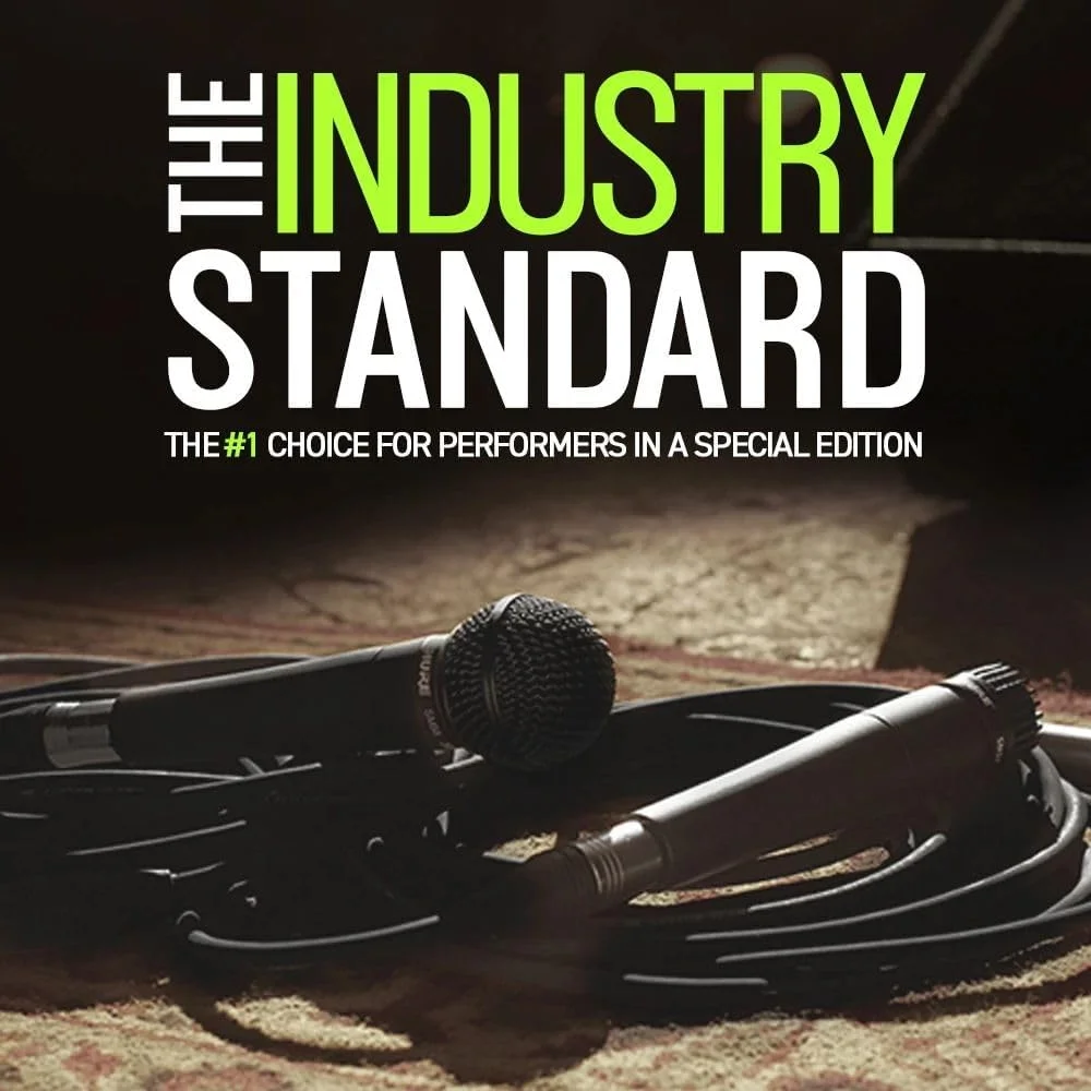 میکروفون داینامیک Shure SM58 Pro XLR - میکروفون کاردیود حرفه ای استودیویی و اجرای زنده برای وکال، پادکست و ضبط صدا، نسخه ویژه مشکی میکروفون داینامیک Shure SM58 Pro XLR - میکروفون کاردیود حرفه ای استودیویی و اجرای زنده برای وکال، پادکست و ضبط صدا، نسخه ویژه مشکی