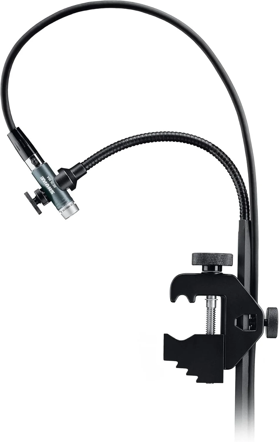 میکروفون درام کاندنسر کاردیوئید مینیاتوری Shure Beta 98AD/C (شامل پیش تقویت کننده خطی RPM626، پایه درام A98D و کابل 25') میکروفون درام کاندنسر کاردیوئید مینیاتوری Shure Beta 98AD/C (شامل پیش تقویت کننده خطی RPM626، پایه درام A98D و کابل 25')