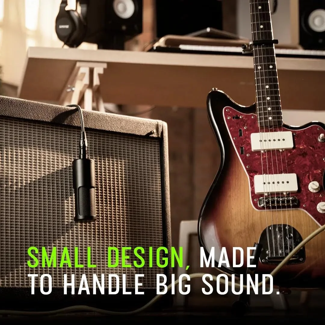 میکروفون استودیویی Shure SM4، میکروفون کاندنسر XLR استودیوی خانگی بهینه شده برای وکال های نرم تا سازهای بلند با صدای آماده میکس - ساختار تمام فلزی (SM4-K) میکروفون استودیویی Shure SM4، میکروفون کاندنسر XLR استودیوی خانگی بهینه شده برای وکال های نرم تا سازهای بلند با صدای آماده میکس - ساختار تمام فلزی (SM4-K)