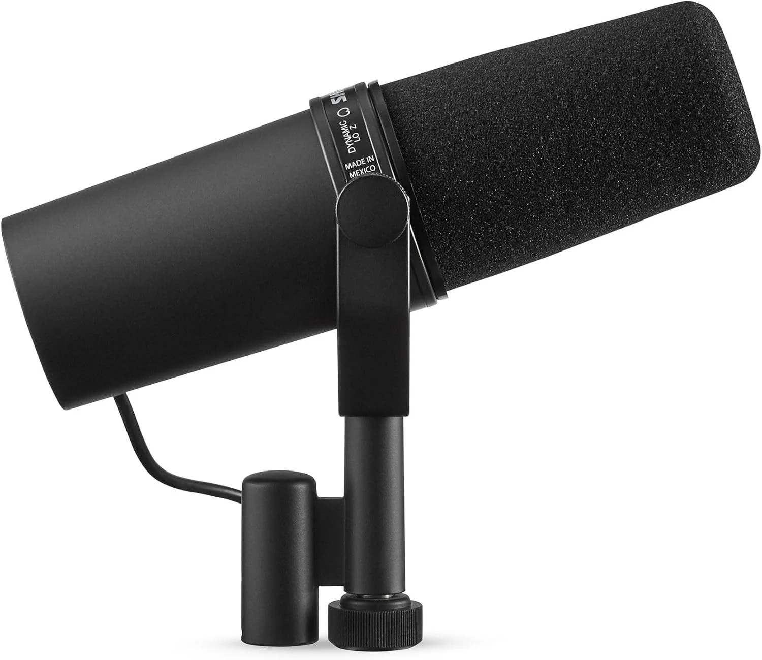 میکروفون استودیویی کاردیوید Shure SM7B + رابط دیجیتال XLR به USB Shure MVX2U با جک هدفون میکروفون استودیویی کاردیوید Shure SM7B + رابط دیجیتال XLR به USB Shure MVX2U با جک هدفون