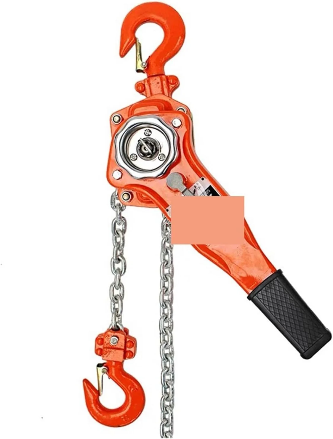 بالابر زنجیری اهرمی قدرتمند AJWYSOI، بالابر زنجیری اهرمی دستی 1.5 تنی 1.5 متری، بالابر دستی قابل حمل، قرقره کششی، نصب قلاب، ظرفیت بزرگ، ساختار محکم