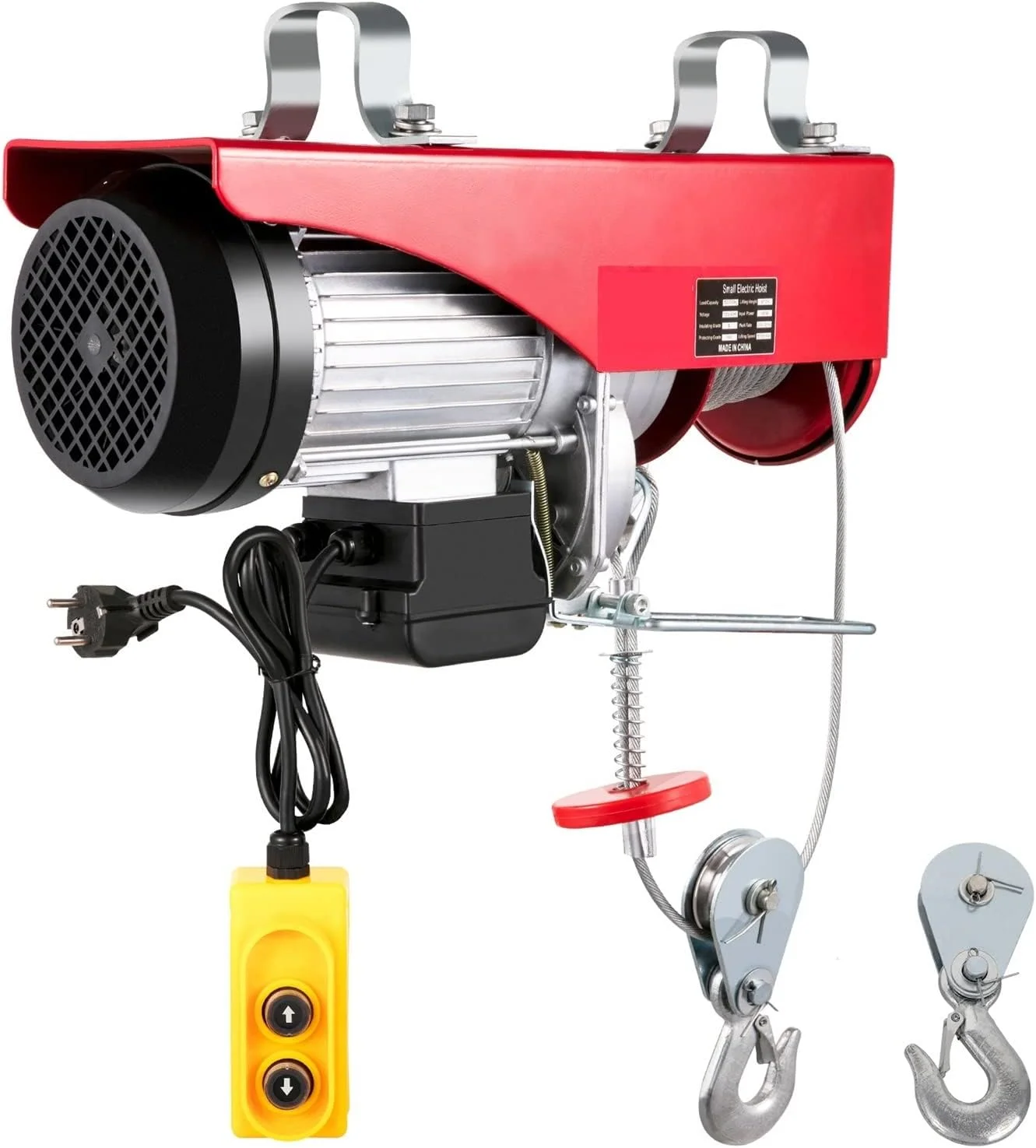 بالابر برقی 800 کیلوگرمی DSFSDG با زنجیر اهرمی و قدرت 1450 وات به همراه کنترل از راه دور برای لیفتراک، انبارها و ساختمان سازی