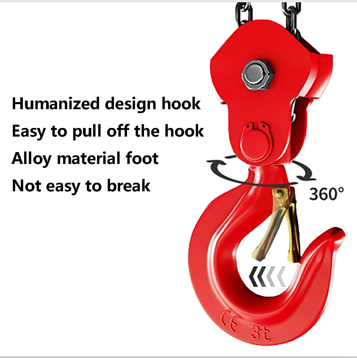 DJGwsxu بالابر دستی 1 تنی با زنجیر اهرمی 3 متری، 2204 پوند، 10 فوت، بالابر زنجیری جغجغه ای، قرقره کششی برای انبارها و گاراژها، 1 تن، 2.3 متر (4.6 متر) DJGwsxu بالابر دستی 1 تنی با زنجیر اهرمی 3 متری، 2204 پوند، 10 فوت، بالابر زنجیری جغجغه ای، قرقره کششی برای انبارها و گاراژها، 1 تن، 2.3 متر (4.6 متر)