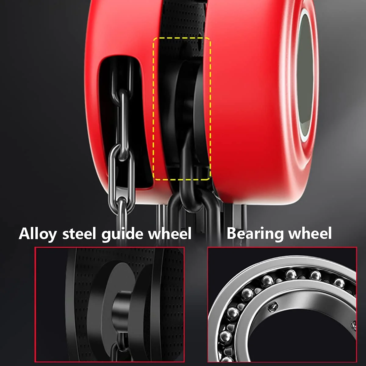 DJGwsxu بالابر دستی 1 تنی با زنجیر اهرمی 3 متری، 2204 پوند، 10 فوت، بالابر زنجیری جغجغه ای، قرقره کششی برای انبارها و گاراژها، 1 تن، 2.3 متر (4.6 متر) DJGwsxu بالابر دستی 1 تنی با زنجیر اهرمی 3 متری، 2204 پوند، 10 فوت، بالابر زنجیری جغجغه ای، قرقره کششی برای انبارها و گاراژها، 1 تن، 2.3 متر (4.6 متر)