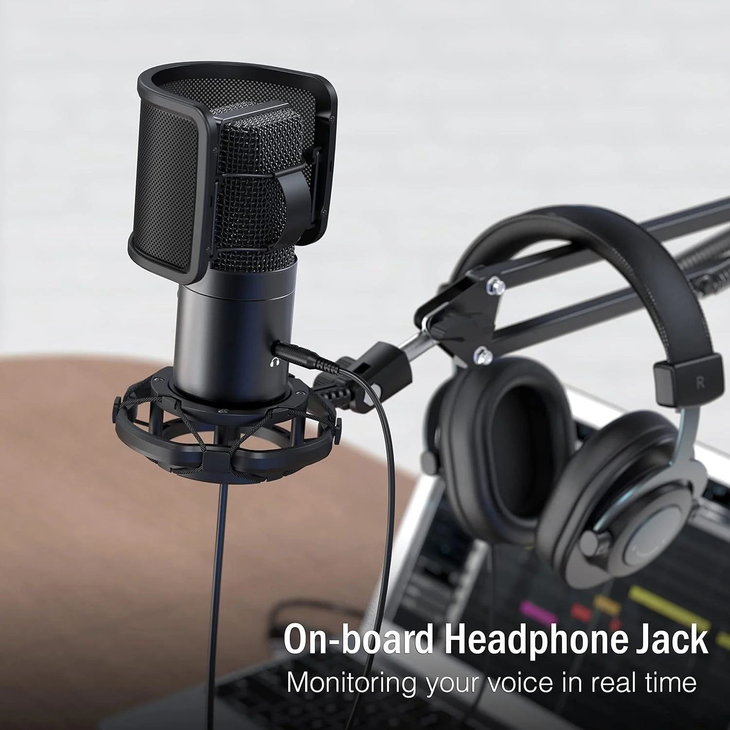 کیت میکروفون استریمینگ گیمینگ USB FIFINE برای کامپیوتر، مجموعه میکروفون کندانسور با بازوی نگهدارنده، دکمه قطع صدا و Gain، بسته استودیویی میکروفون برای ضبط پادکست Twitch Discord YouTube Zoom، USB C & A -T683 کیت میکروفون استریمینگ گیمینگ USB FIFINE برای کامپیوتر، مجموعه میکروفون کندانسور با بازوی نگهدارنده، دکمه قطع صدا و Gain، بسته استودیویی میکروفون برای ضبط پادکست Twitch Discord YouTube Zoom، USB C & A -T683