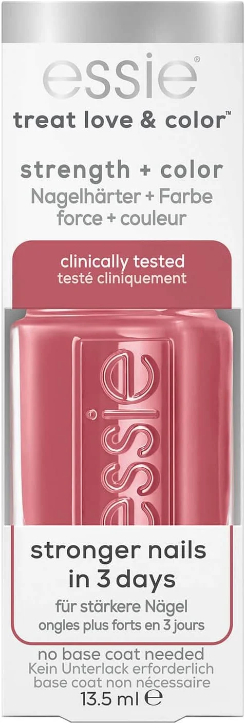 لاک ناخن تقویت کننده و رنگی Essie Treat Love Color، رنگ Berry Best، 13.5 میلی لیتر