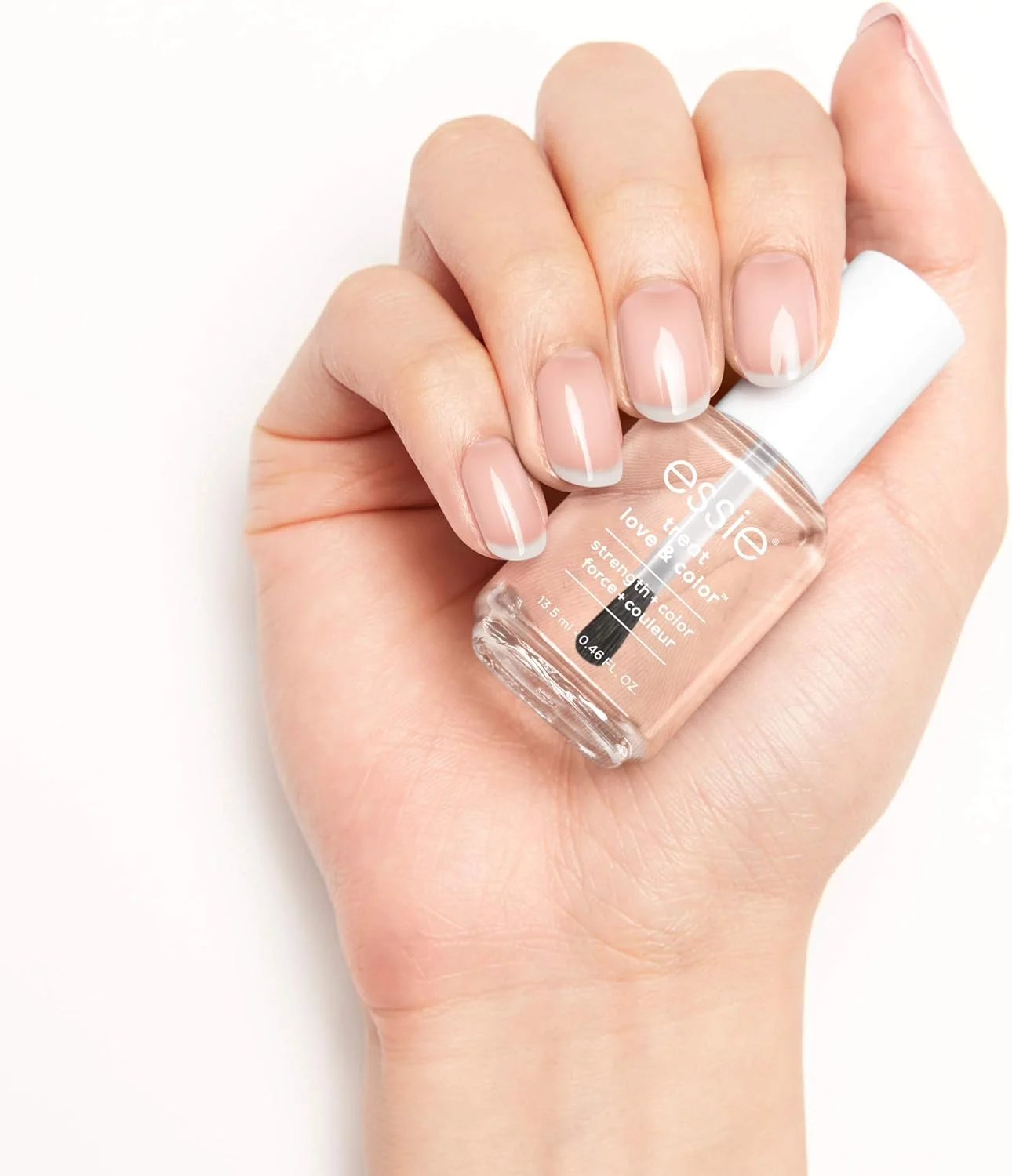 لاک تقویت کننده و رنگی ناخن اسسی Treat, Love and Color، رنگ براق شفاف، 13.5 میلی لیتر