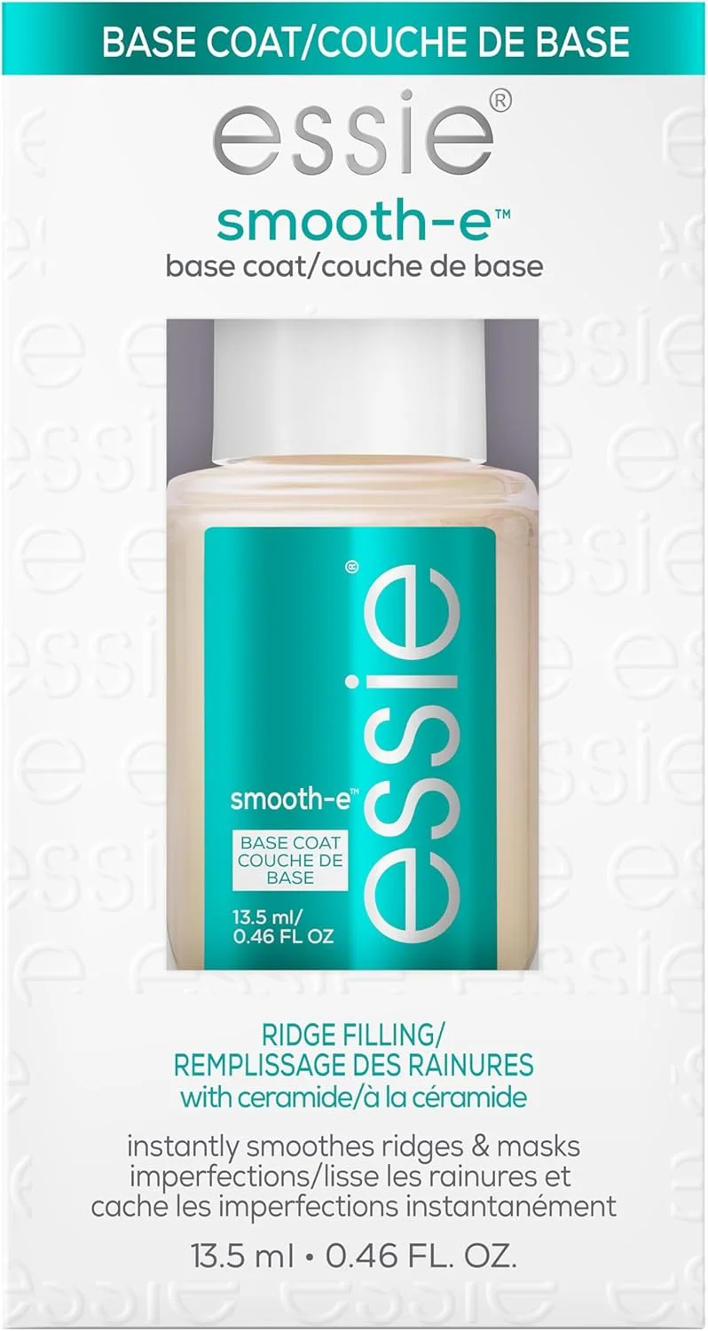 لاک پایه صاف کننده ناخن اسسی مدل Smooth-E، شفاف، 13.5 میلی لیتر