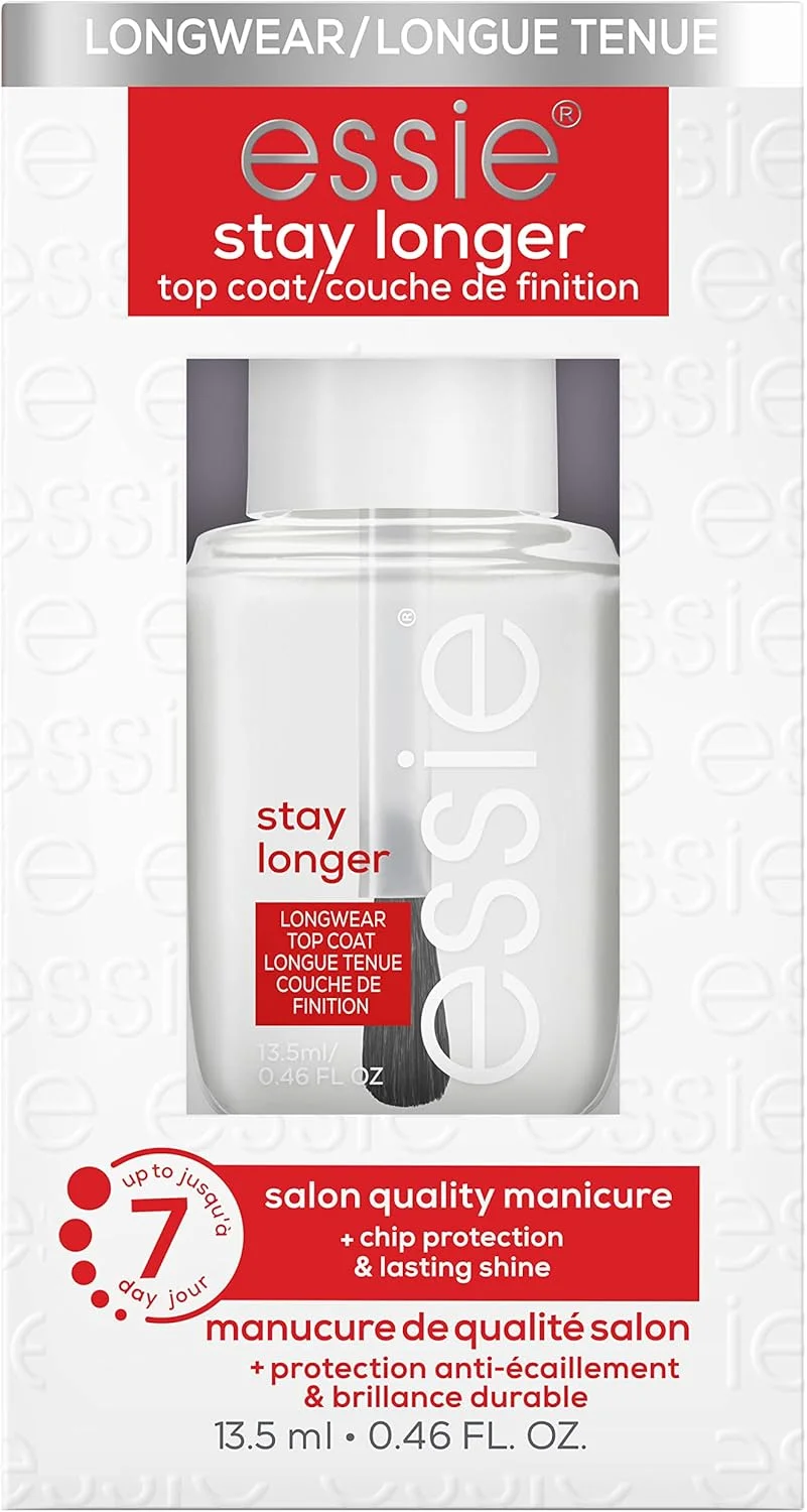 لاک محافظ ناخن اسسی، کیفیت سالنی، ماندگاری طولانی، وگان 8-Free، Stay Longer، 13.5 میلی لیتر