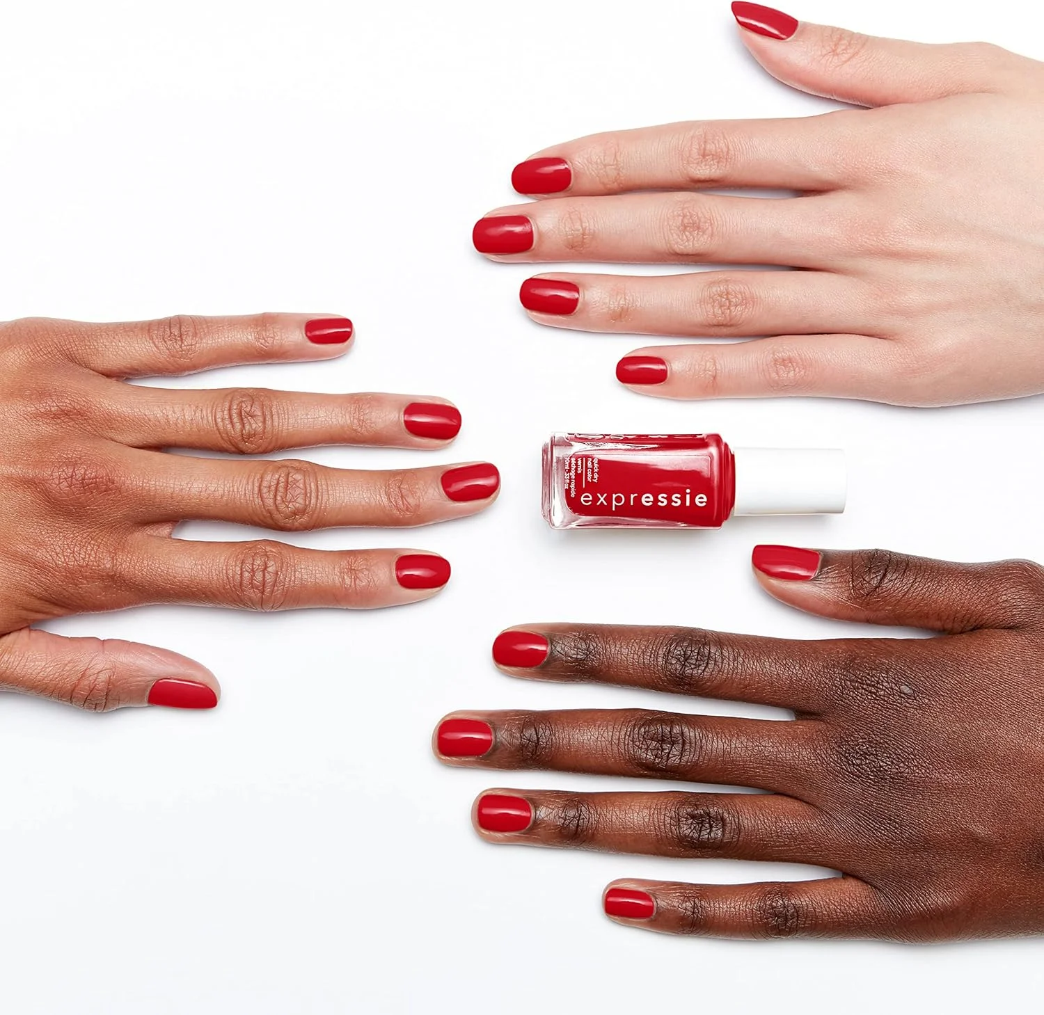 لاک ناخن خشک‌شونده سریع Essie، رنگ قرمز Seize The Minute، 10 میلی‌لیتر