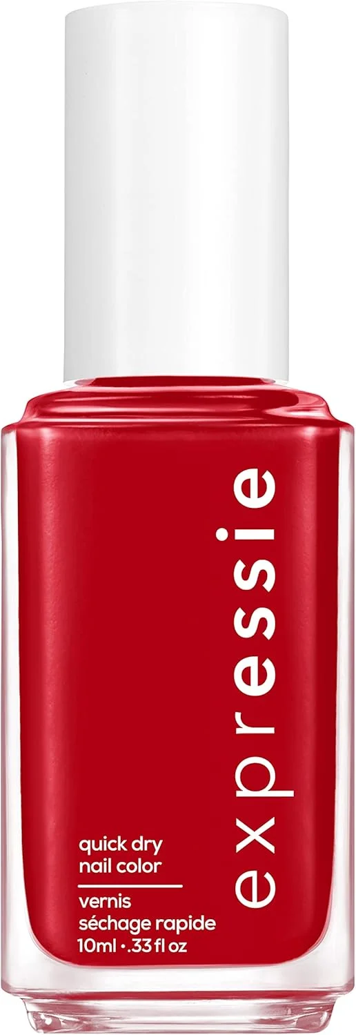 لاک ناخن خشک‌شونده سریع Essie، رنگ قرمز Seize The Minute، حجم 10 میلی‌لیتر