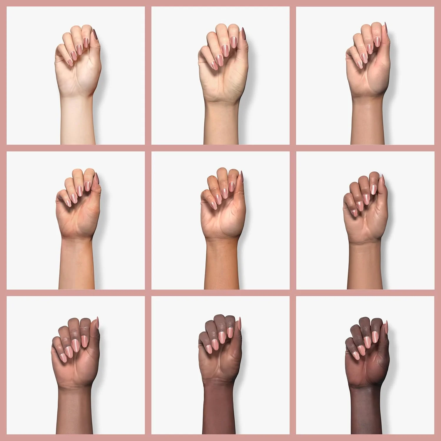 لاک ناخن Essie، کیفیت سالن، وگان 8-free، صورتی مایل به بنفش ملایم، Ladylike، 0.46 اونس