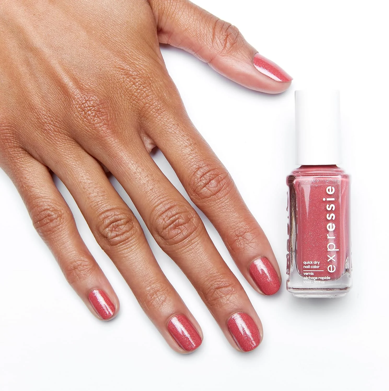 لاک ناخن سریع خشک شونده Essie Expressie، Trend & Snap، صورتی، 10 میلی لیتر