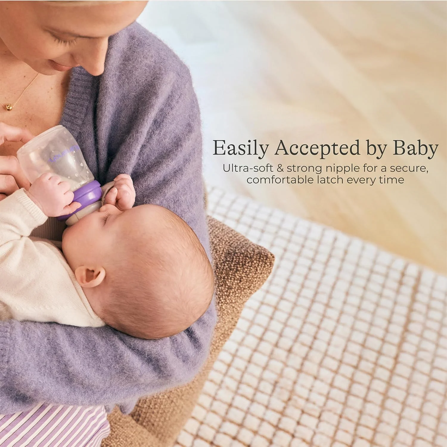 شیشه شیر کودک لانسینو برای نوزادان شیرخوار، 5 اونس، 3 عدد، شامل 3 عدد جریان آهسته (سایز 2S) شیشه شیر کودک لانسینو برای نوزادان شیرخوار، 5 اونس، 3 عدد، شامل 3 عدد جریان آهسته (سایز 2S)