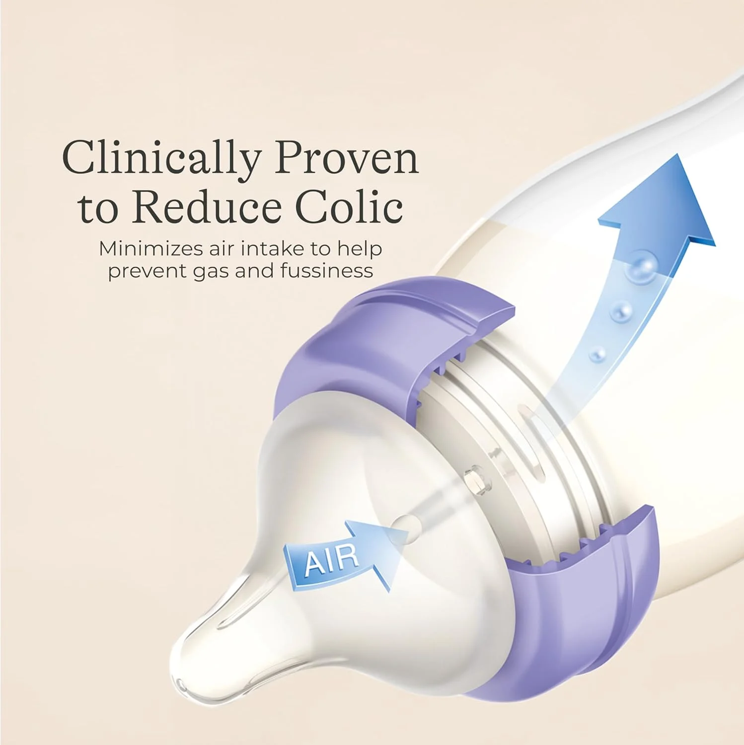 شیشه شیر کودک لانسینو برای نوزادان شیرخوار، 5 اونس، 3 عدد، شامل 3 عدد جریان آهسته (سایز 2S) شیشه شیر کودک لانسینو برای نوزادان شیرخوار، 5 اونس، 3 عدد، شامل 3 عدد جریان آهسته (سایز 2S)