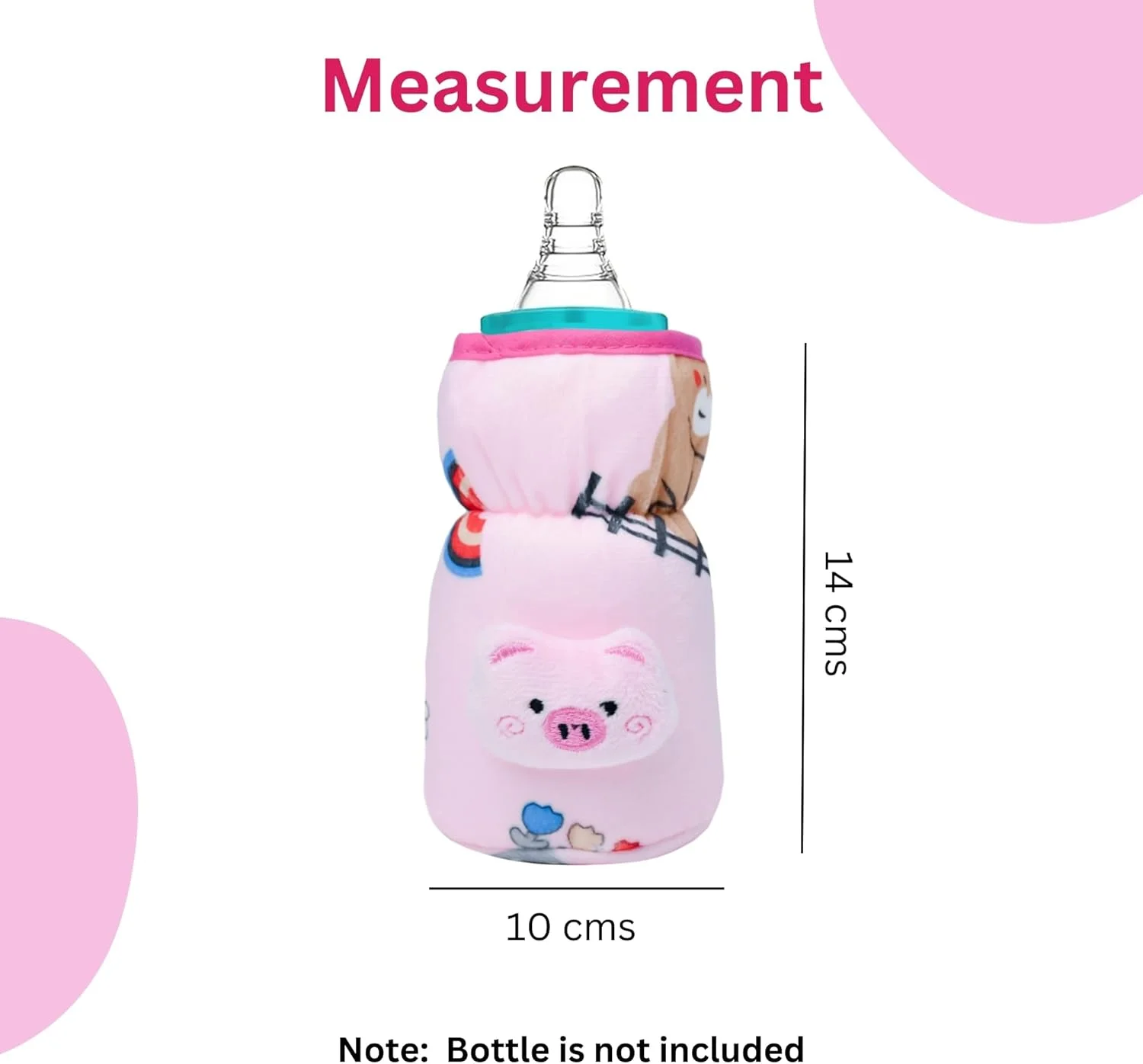 روکش بطری شیر نرم و مخملی کشسان کودک THE LITTLE LOOKERS با بند نگهدارنده آسان | طرح چاپی کلی متحرک زیبا، بسته 3 عددی (صورتی، زرد و آبی، گردن باریک 120 میلی لیتر/4 اونس) روکش بطری شیر نرم و مخملی کشسان کودک THE LITTLE LOOKERS با بند نگهدارنده آسان | طرح چاپی کلی متحرک زیبا، بسته 3 عددی (صورتی، زرد و آبی، گردن باریک 120 میلی لیتر/4 اونس)