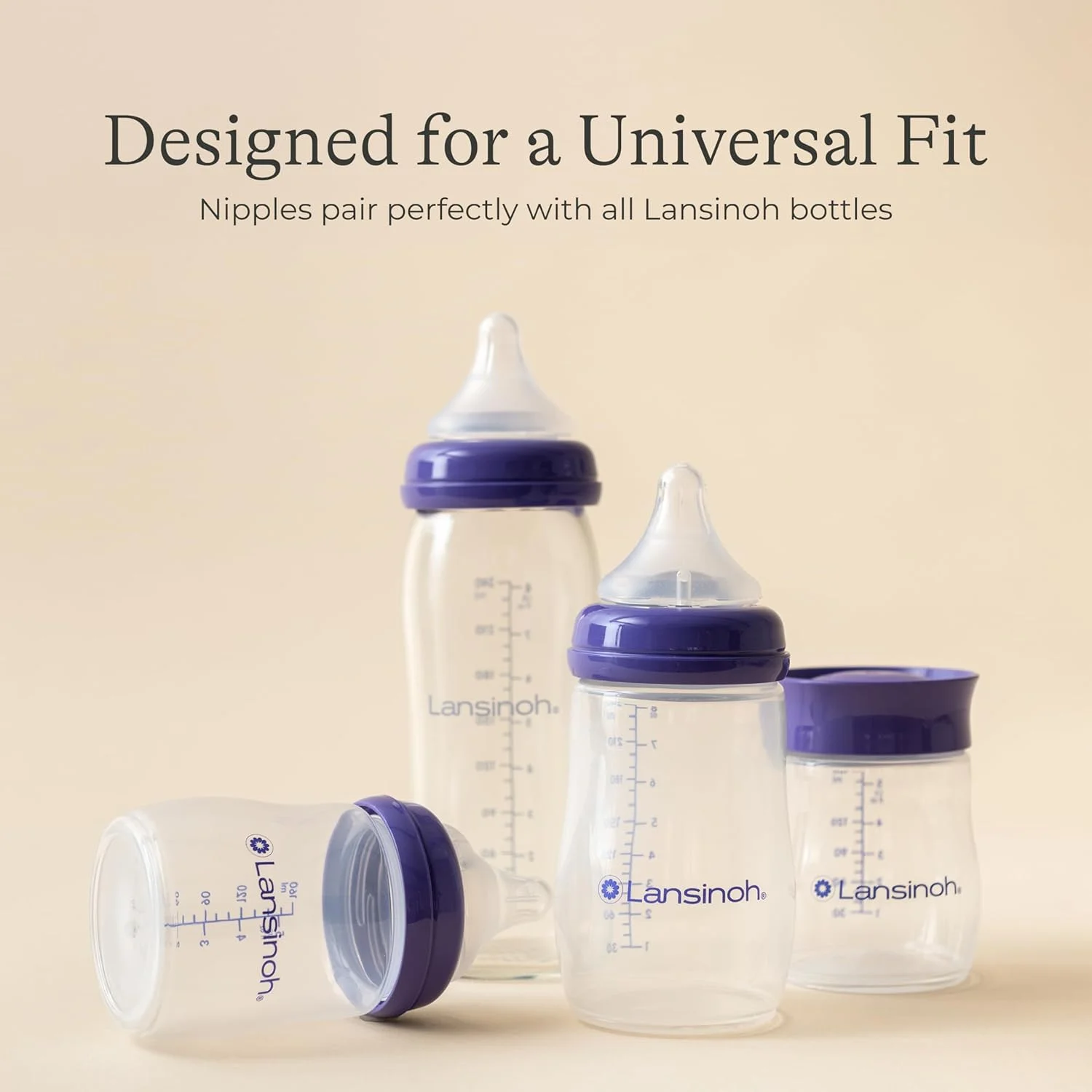 شیشه شیر کودک لانسینو برای نوزادان شیرخوار، 5 اونس، 3 عدد، شامل 3 عدد جریان آهسته (سایز 2S) شیشه شیر کودک لانسینو برای نوزادان شیرخوار، 5 اونس، 3 عدد، شامل 3 عدد جریان آهسته (سایز 2S)