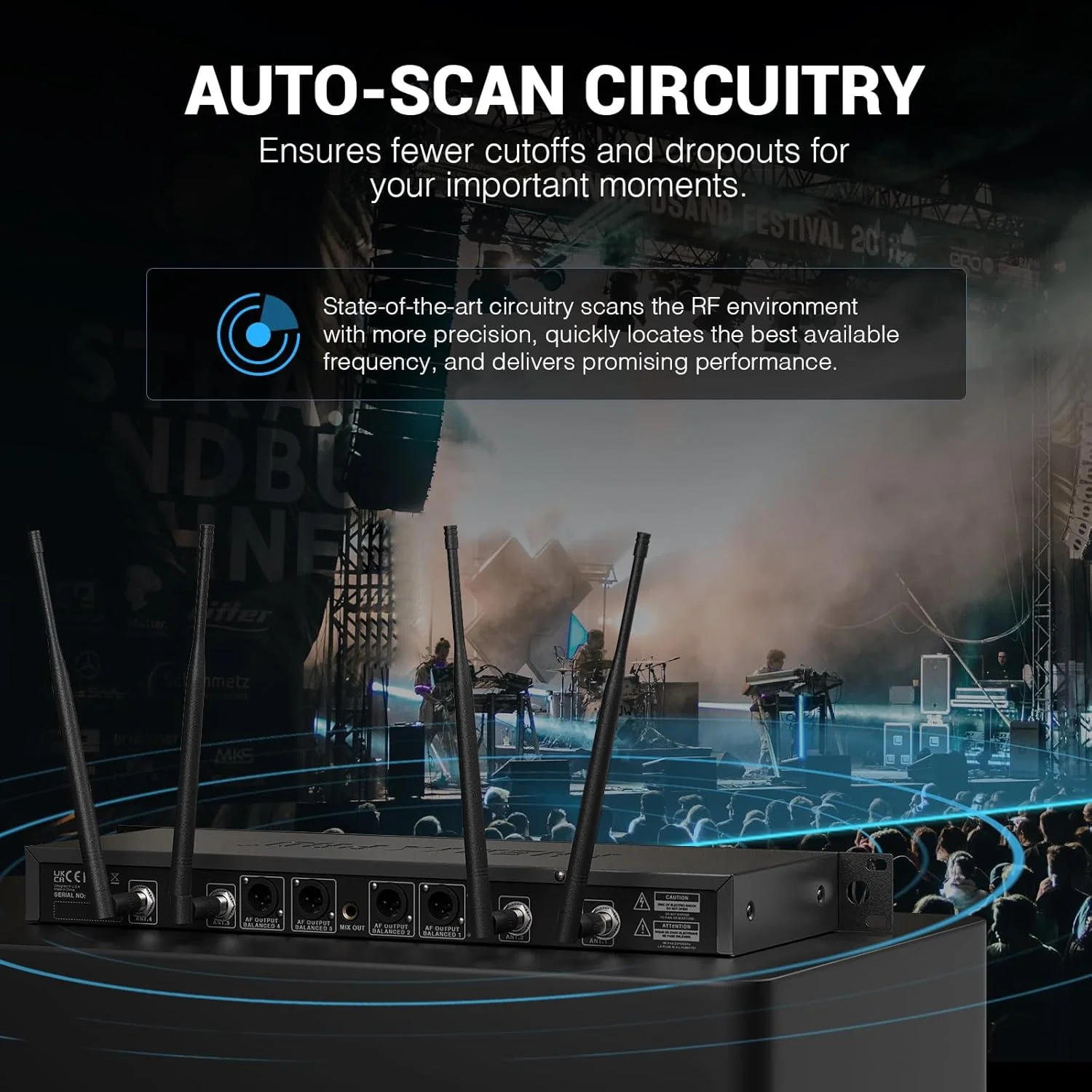 سیستم میکروفون بی سیم Phenyx Pro، میکروفون 4 کاناله UHF با 4 بادی پک و هدفون/میکروفون کلیسایی، 4x40 فرکانس، اسکن خودکار، پوشش 328 فوتی برای آواز، دی جی (PTU-7000-4B) سیستم میکروفون بی سیم Phenyx Pro، میکروفون 4 کاناله UHF با 4 بادی پک و هدفون/میکروفون کلیسایی، 4x40 فرکانس، اسکن خودکار، پوشش 328 فوتی برای آواز، دی جی (PTU-7000-4B)