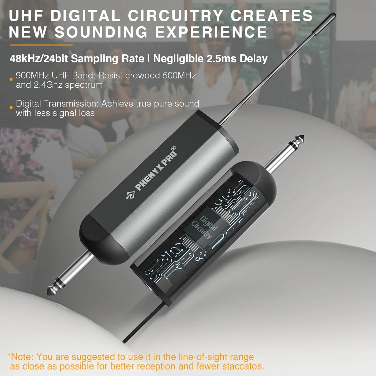 سیستم میکروفون بی سیم دیجیتال دوگانه Phenyx Pro، گیرنده مینی قابل حمل، 2x15 فرکانس UHF، 2 فرستنده بادیپک، میکروفون هدست/یقه ای برای آواز خواندن، کارائوکه (PDP-2-2B) سیستم میکروفون بی سیم دیجیتال دوگانه Phenyx Pro، گیرنده مینی قابل حمل، 2x15 فرکانس UHF، 2 فرستنده بادیپک، میکروفون هدست/یقه ای برای آواز خواندن، کارائوکه (PDP-2-2B)