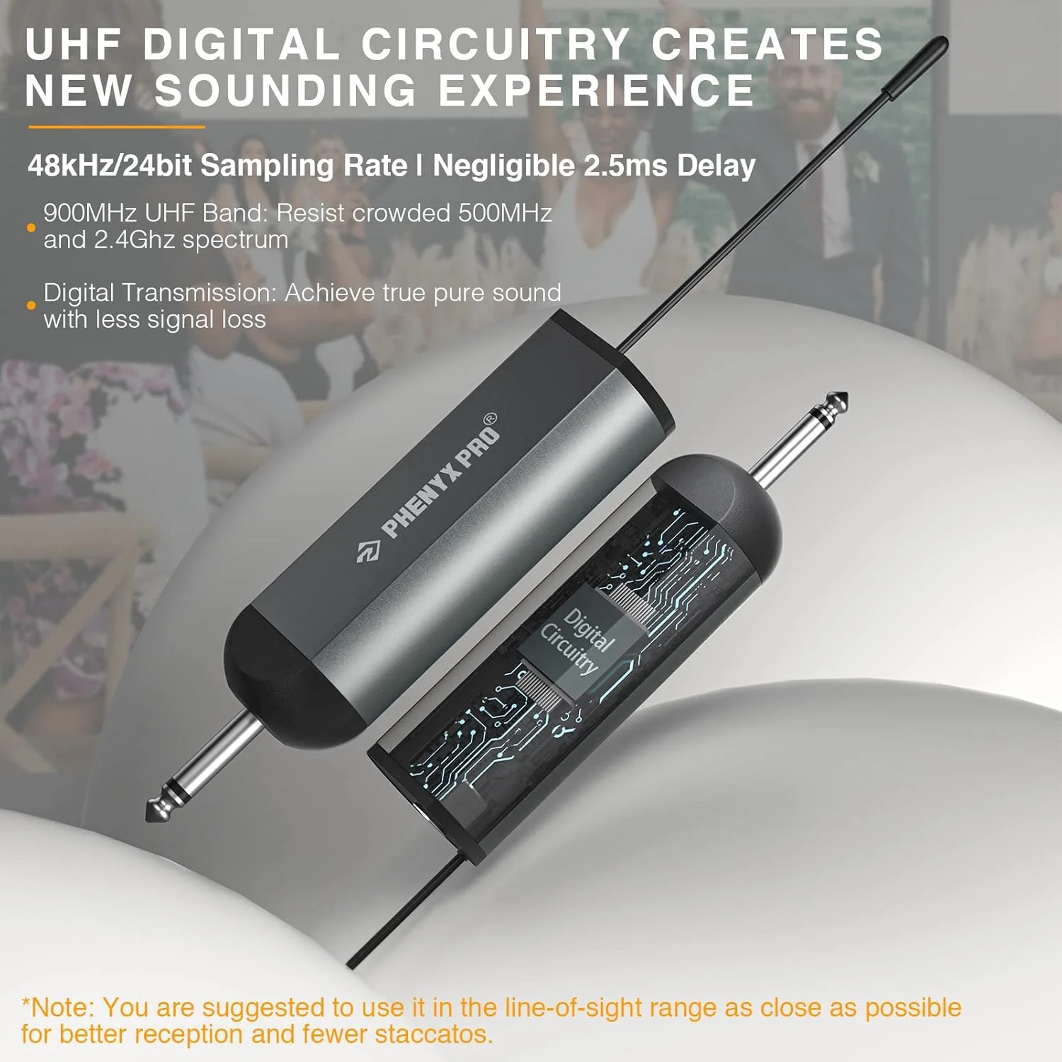 سیستم میکروفون بی سیم دیجیتال دوگانه Phenyx Pro، با 2 میکروفون دستی دینامیک، 15 گروه فرکانس UHF، مینی رسیور، میکروفون بی سیم فلزی برای کارائوکه، کلیسا، دی جی، آواز خواندن (PDP-2-2H) سیستم میکروفون بی سیم دیجیتال دوگانه Phenyx Pro، با 2 میکروفون دستی دینامیک، 15 گروه فرکانس UHF، مینی رسیور، میکروفون بی سیم فلزی برای کارائوکه، کلیسا، دی جی، آواز خواندن (PDP-2-2H)