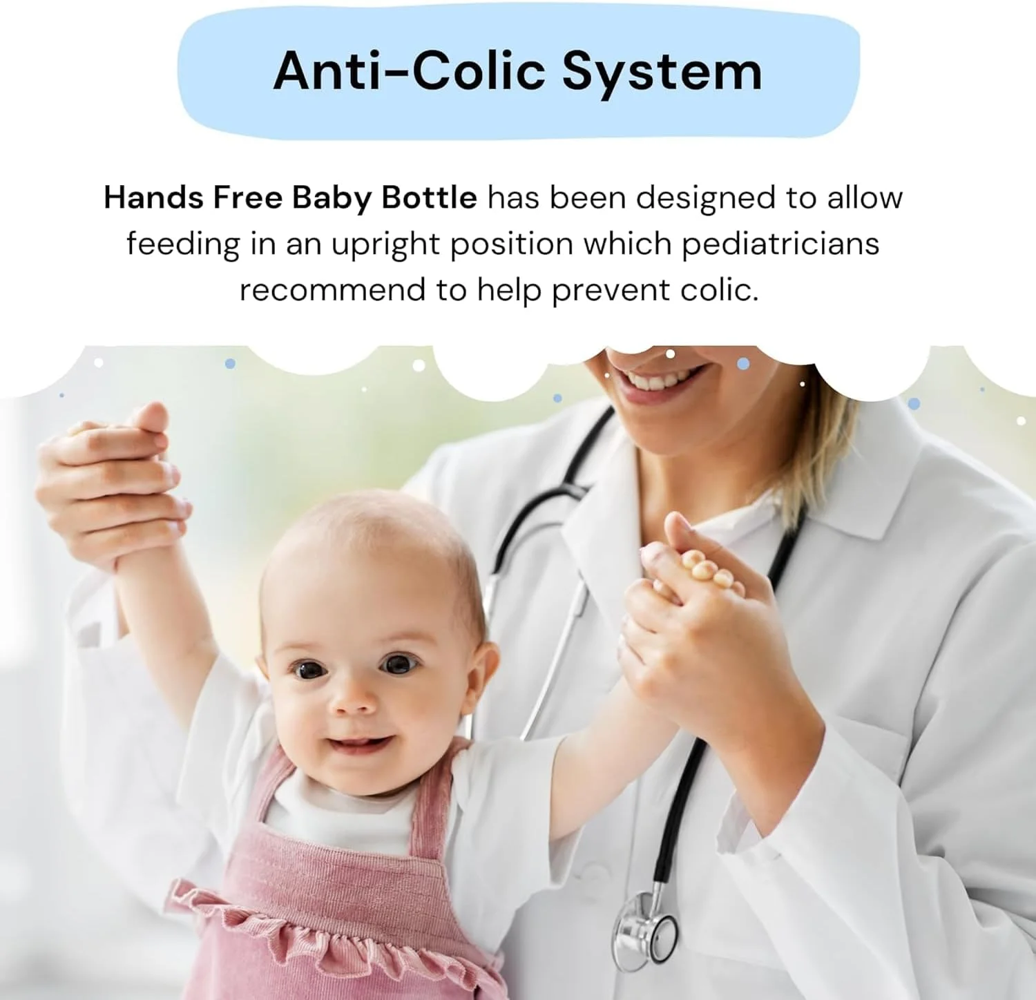 شیشه شیر بدون دخالت دست - سیستم شیردهی ضد نفخ، شیشه شیر 266 میلی لیتری با جریان سریع / سرشیشه مناسب نوزادان 3 ماهه به بالا با سیستم تغذیه نی دار برای کودکان نوپا (2 عدد - آبی) شیشه شیر بدون دخالت دست - سیستم شیردهی ضد نفخ، شیشه شیر 266 میلی لیتری با جریان سریع / سرشیشه مناسب نوزادان 3 ماهه به بالا با سیستم تغذیه نی دار برای کودکان نوپا (2 عدد - آبی)