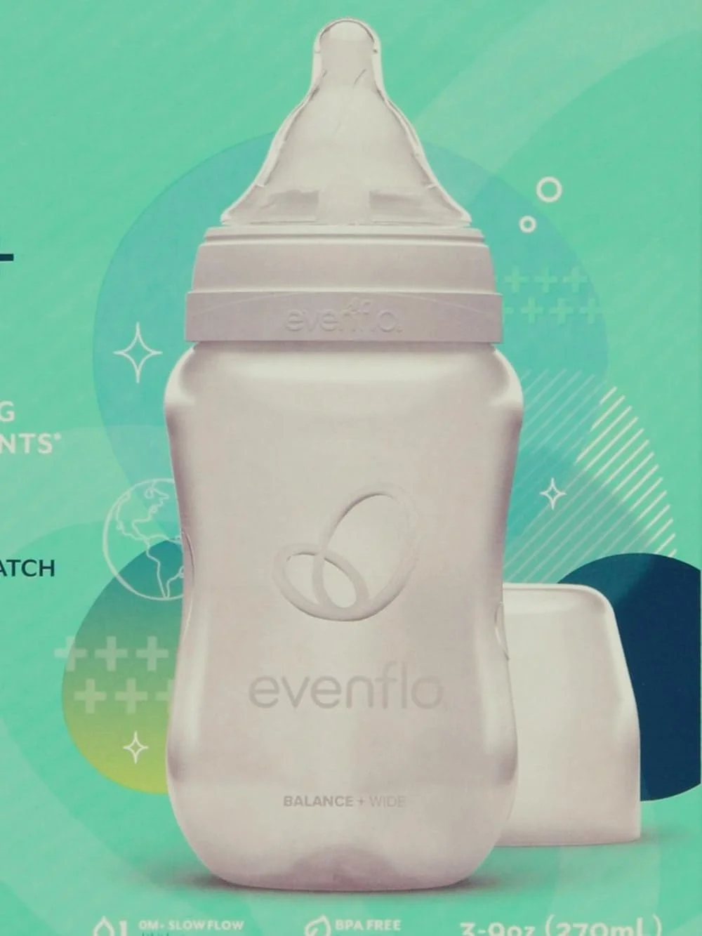 بطری های گردن پهن Evenflo Balance Plus بسته 3 عددی - سفید، تک سایز بطری های گردن پهن Evenflo Balance Plus بسته 3 عددی - سفید، تک سایز