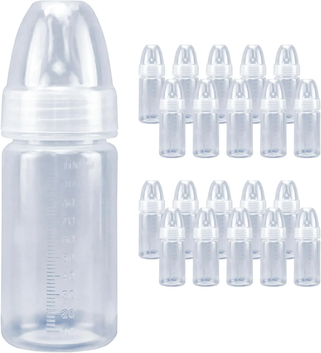 ست 20 عددی شیشه شیر نوزاد دهان گشاد یکبار مصرف بونیتا: راه حل آسان برای نگهداری شیر بدون نیاز به شستشو با پوشش ضد گرد و غبار، برای استفاده در فضای باز و داخلی ست 20 عددی شیشه شیر نوزاد دهان گشاد یکبار مصرف بونیتا: راه حل آسان برای نگهداری شیر بدون نیاز به شستشو با پوشش ضد گرد و غبار، برای استفاده در فضای باز و داخلی