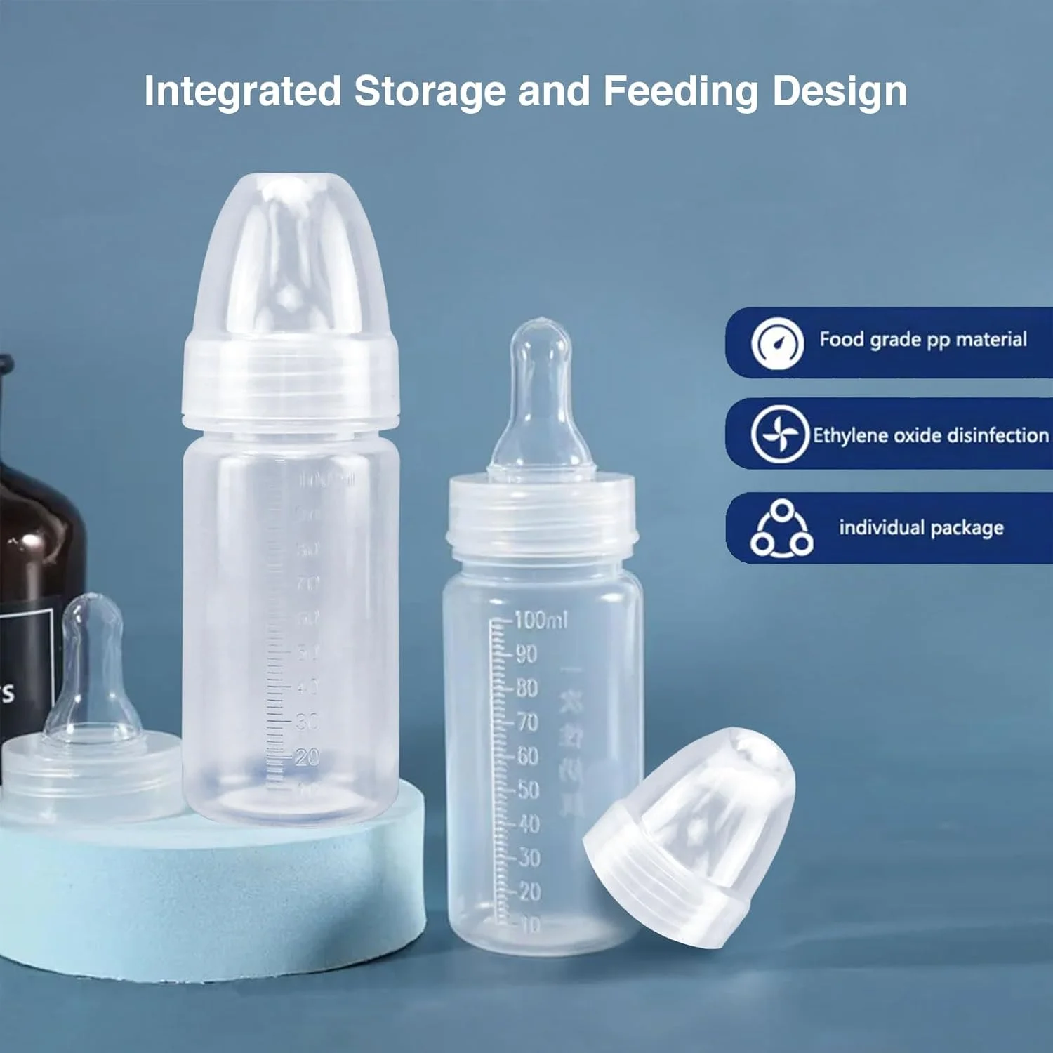 ست 20 عددی شیشه شیر نوزاد دهان گشاد یکبار مصرف بونیتا: راه حل آسان برای نگهداری شیر بدون نیاز به شستشو با پوشش ضد گرد و غبار، برای استفاده در فضای باز و داخلی ست 20 عددی شیشه شیر نوزاد دهان گشاد یکبار مصرف بونیتا: راه حل آسان برای نگهداری شیر بدون نیاز به شستشو با پوشش ضد گرد و غبار، برای استفاده در فضای باز و داخلی