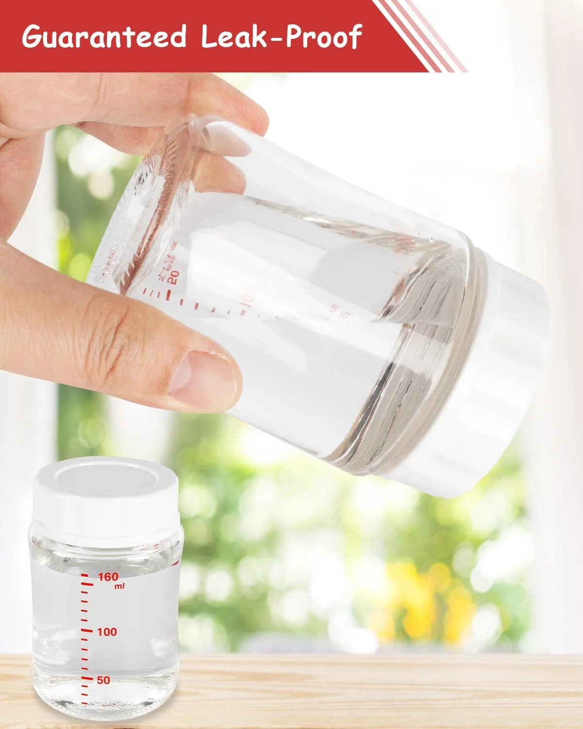 درب شیشه شیر کودک برای شیشه شیرهای Pigeon، درب نرم و ایمن، 6 عدد