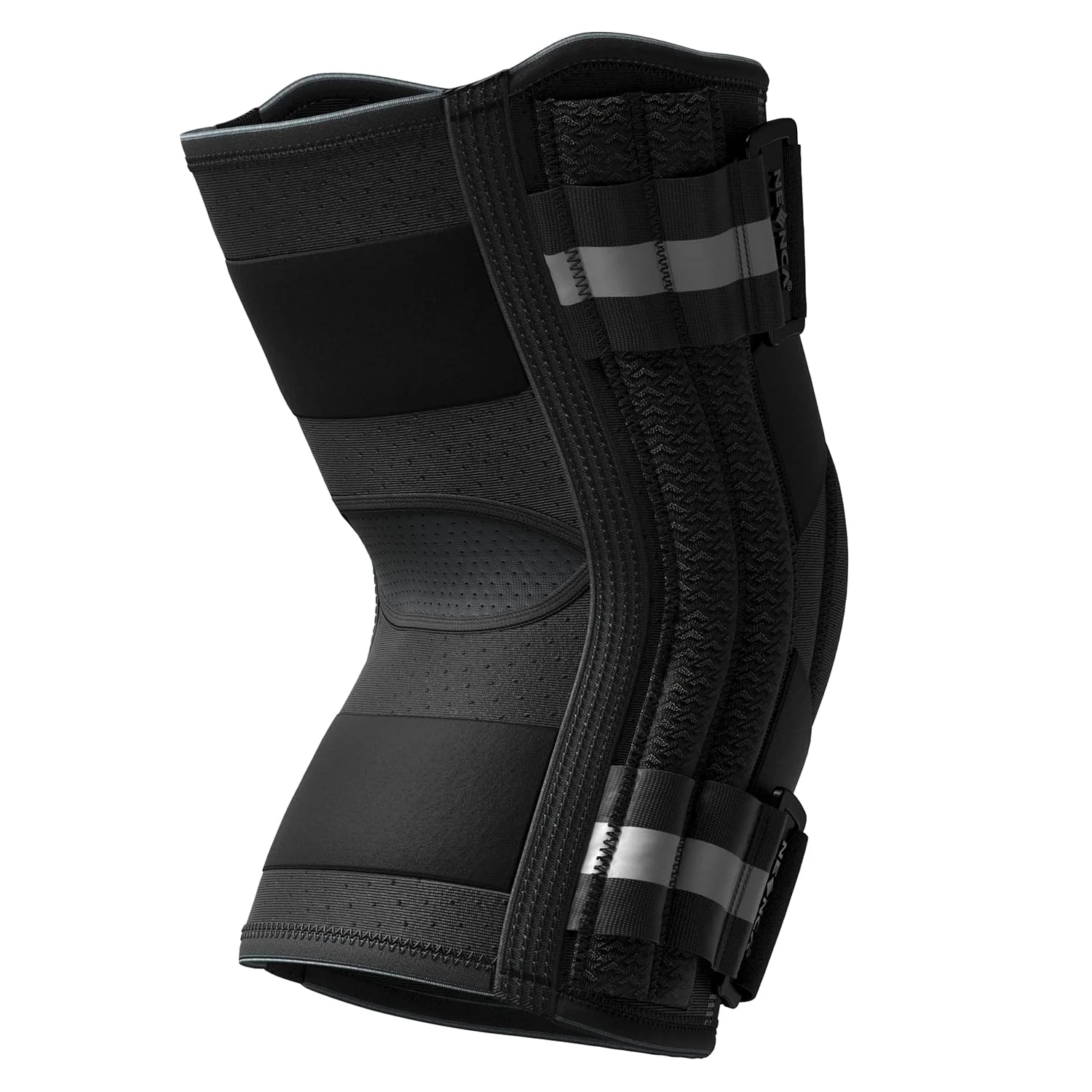 زانوبند حرفه ای NEENCA برای درد زانو، زانوبند طبی با سیستم تثبیت کننده X-Strap ثبت شده. بهترین انتخاب برای آرتروز، پارگی مینیسک، بهبودی آسیب، تسکین درد زانو، ACL، ورزش. ACE-044-XL