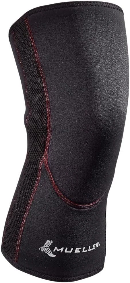 زانوبند کشی پد دار بسته Mueller Comfort، سایز کوچک، مشکی
