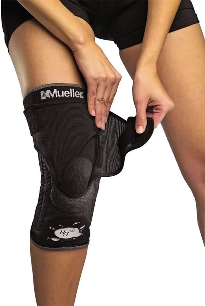 زانوبند Mueller Hg80 - مشکی، سایز متوسط