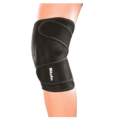 زانوبند نئوپرن Mueller با حفره کشکک باز، سایز آزاد (مشکی) زانوبند نئوپرن Mueller با حفره کشکک باز، سایز آزاد (مشکی)