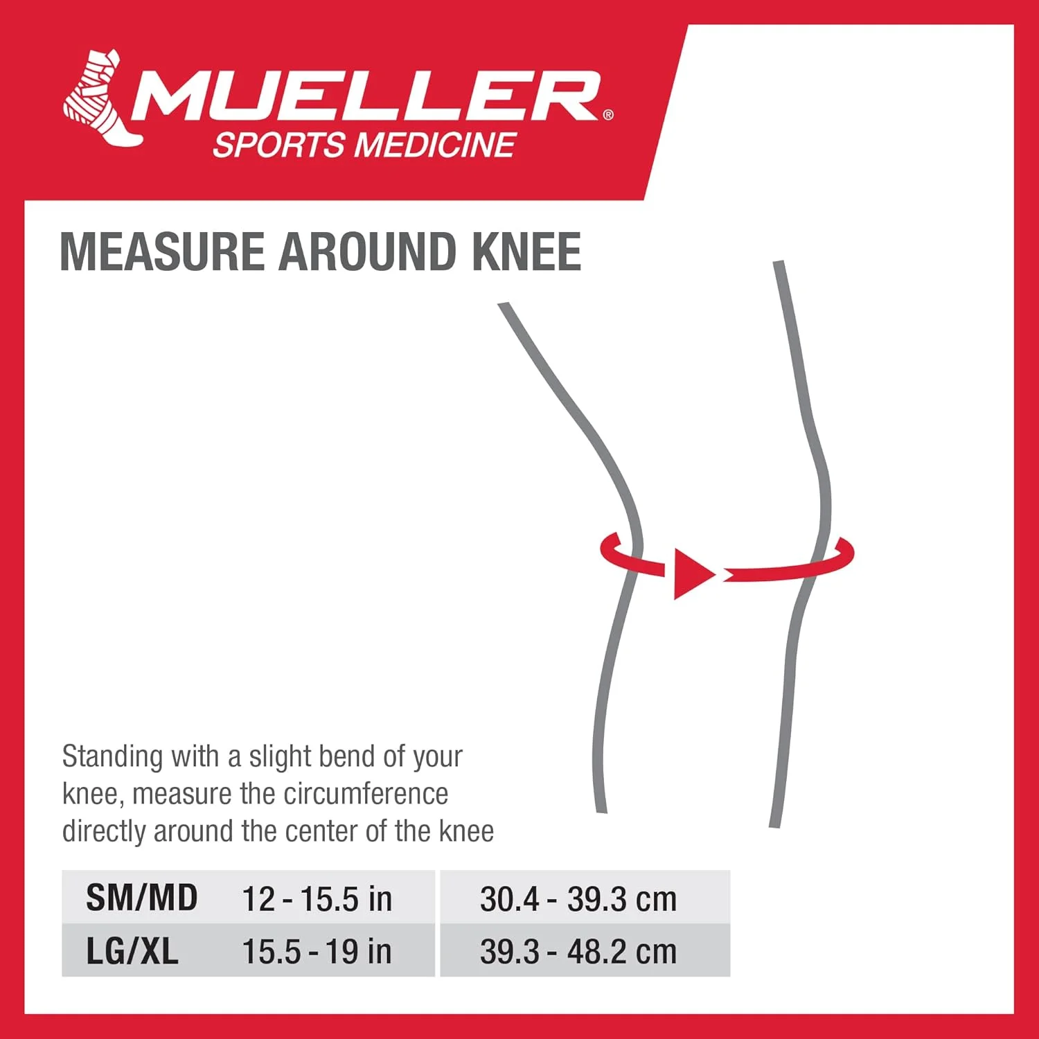 زانوبند کشی 4 طرفه Mueller، مشکی، L/XL زانوبند کشی 4 طرفه Mueller، مشکی، L/XL